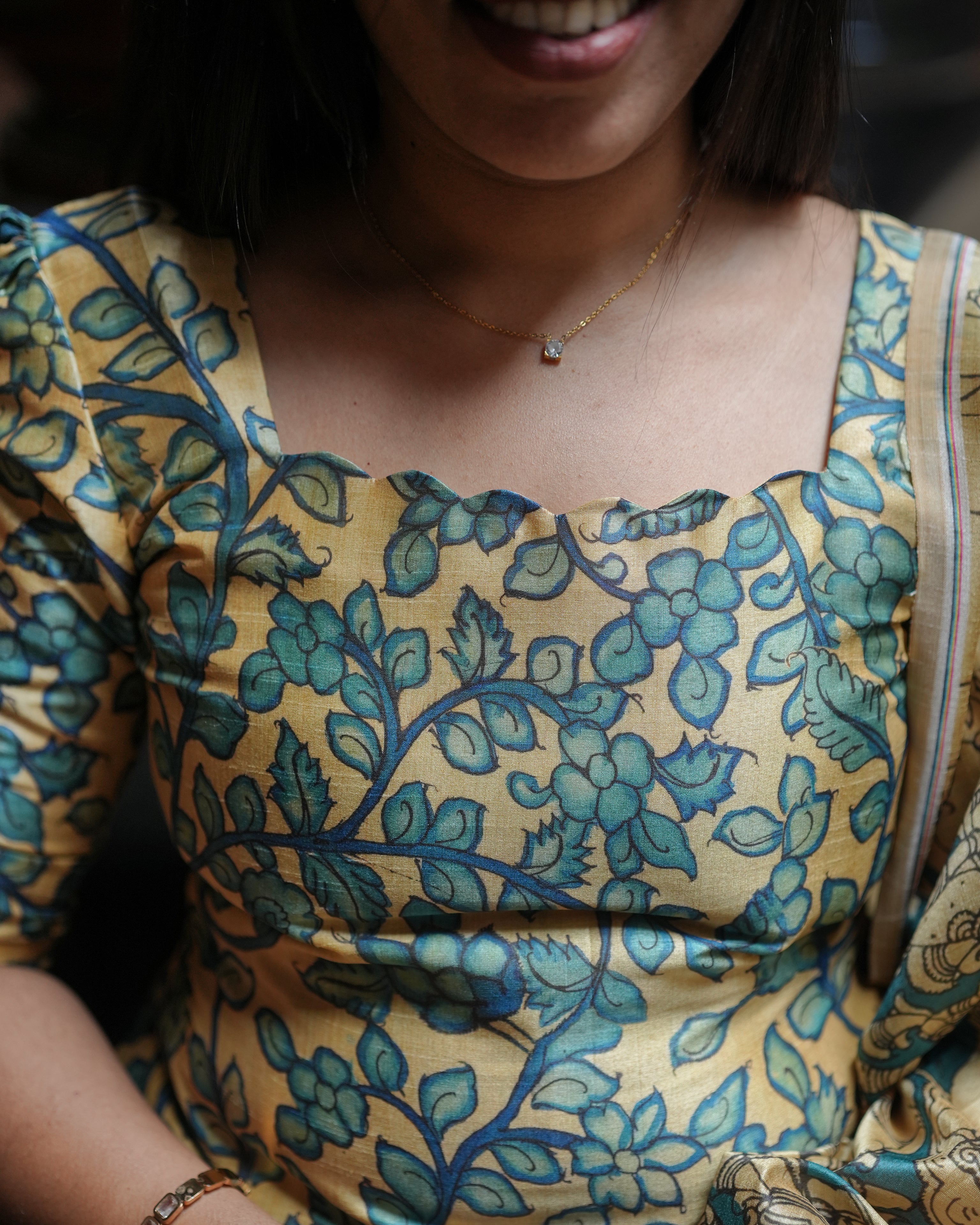 Elegant Sandal Festive Kurta Set