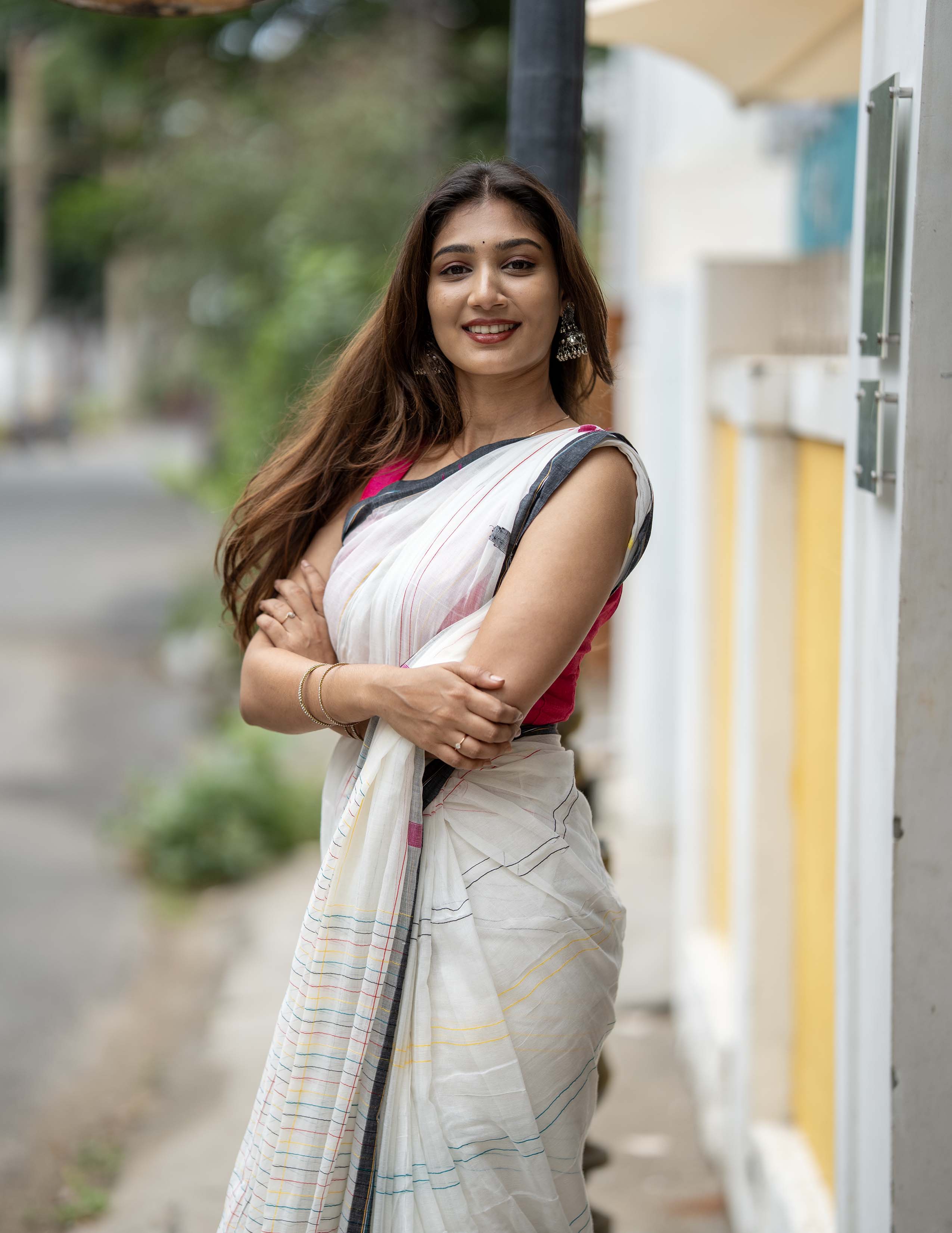 Vennila Mul Cotton Saree