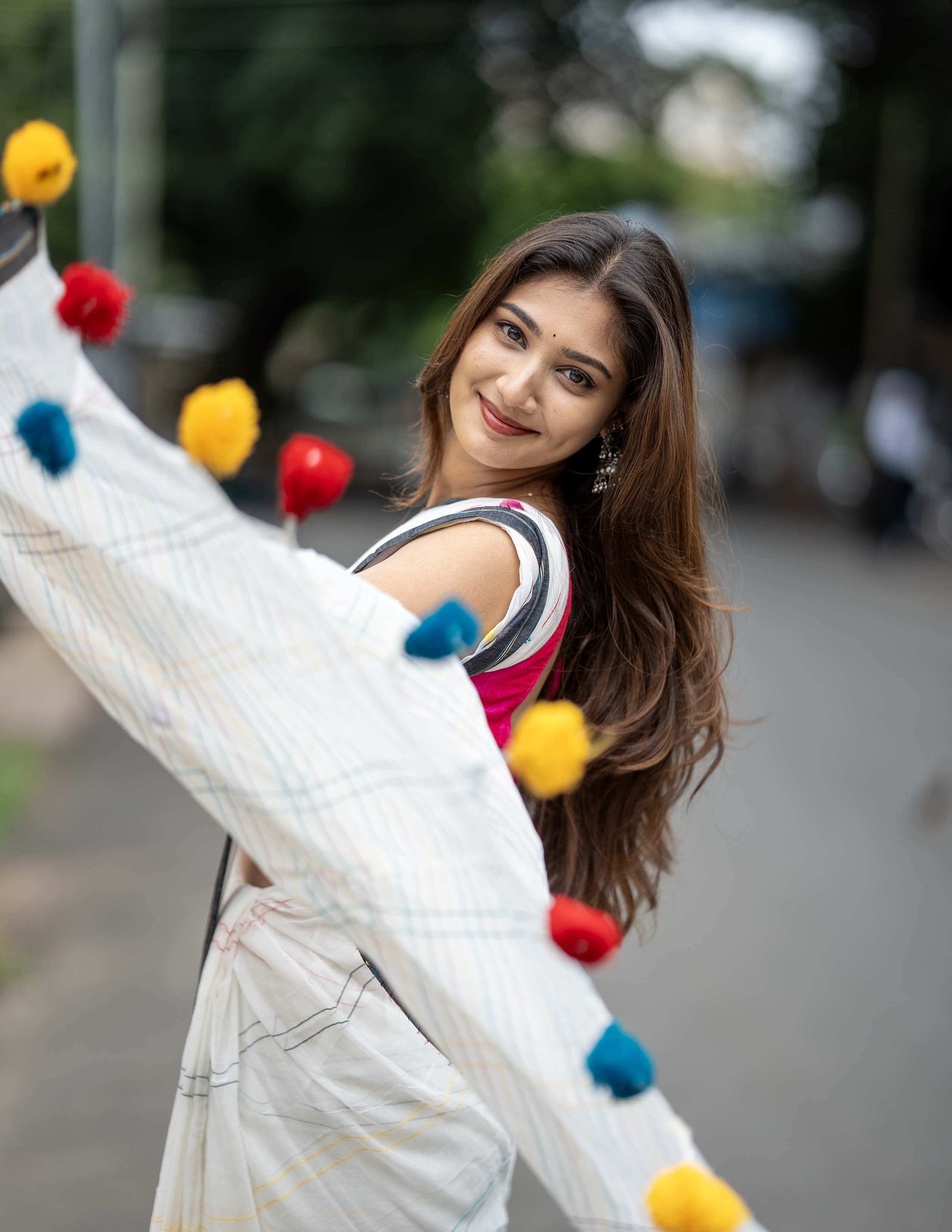 Vennila Mul Cotton Saree
