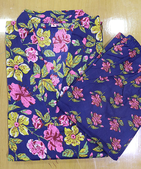 Deep navy blue Cotton Co - Ord