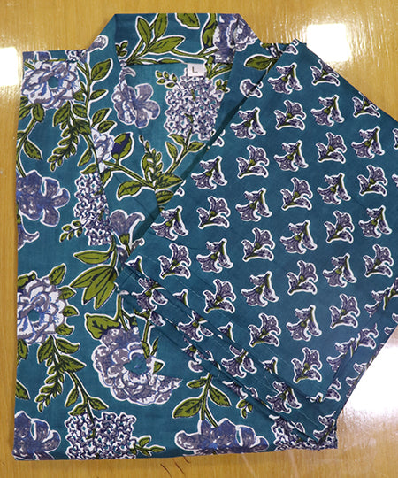 Teal green Cotton Co - Ord