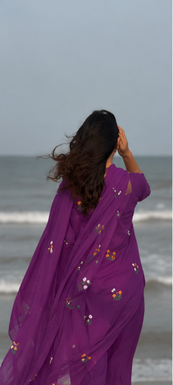 Amethyst Cotton 3piece set