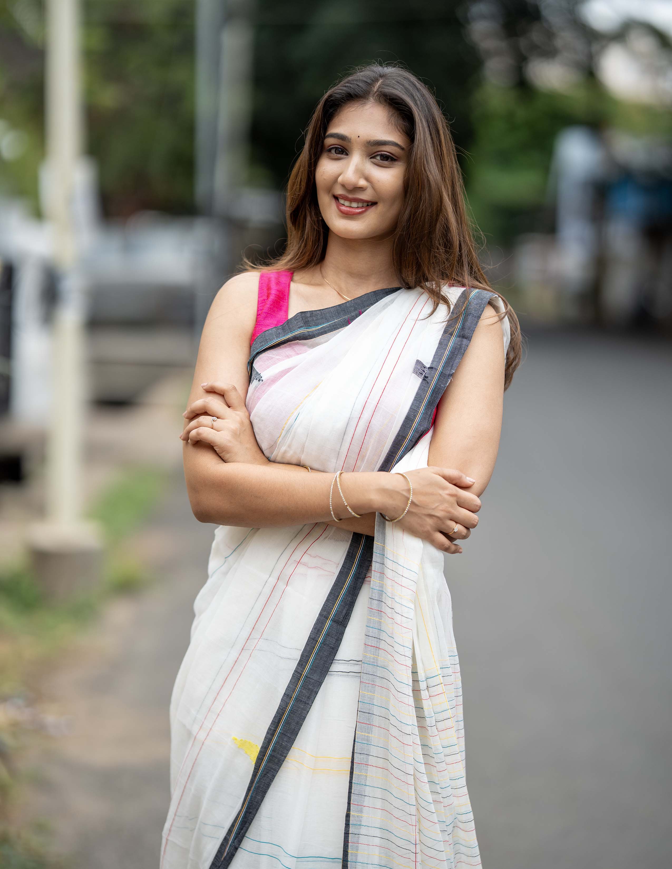 Vennila Mul Cotton Saree