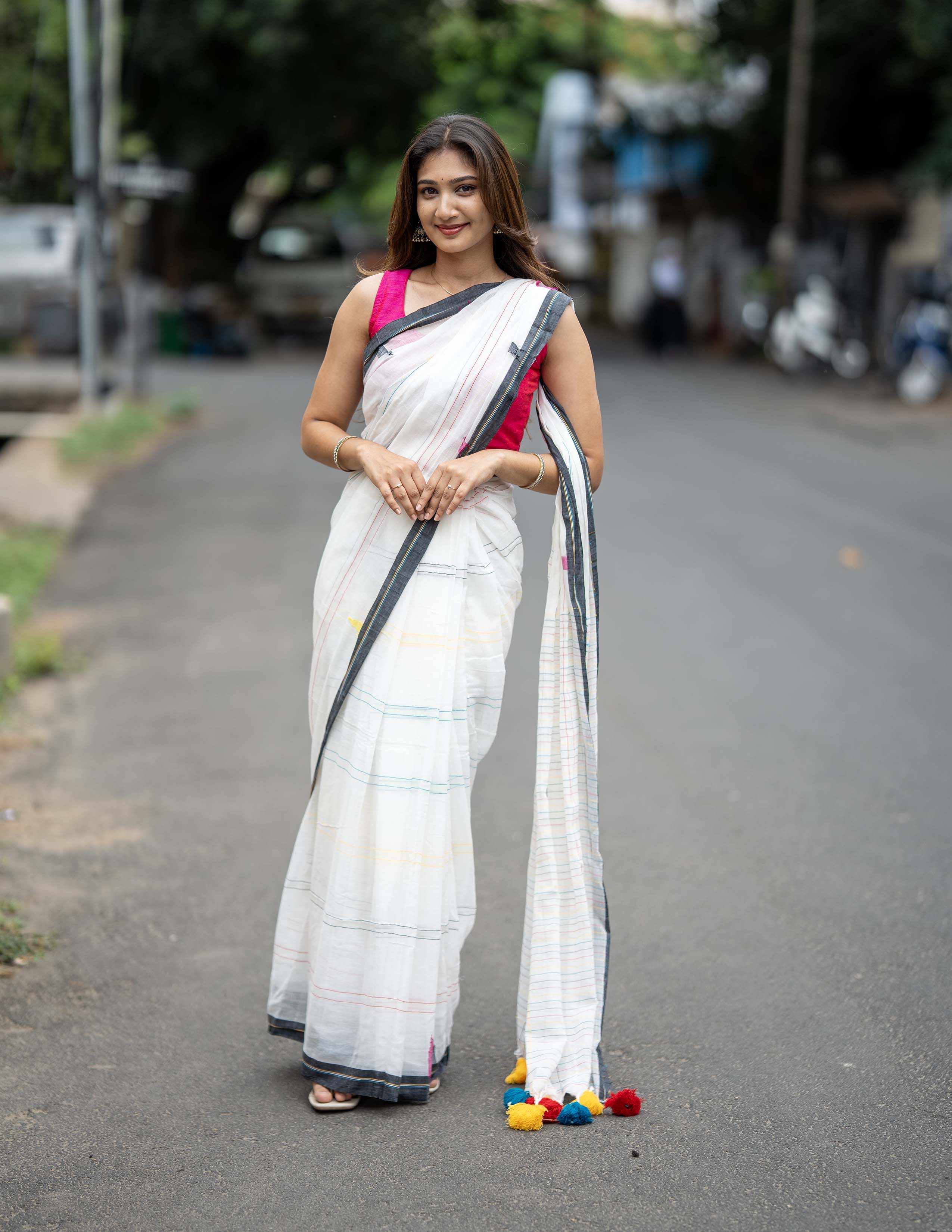 Vennila Mul Cotton Saree