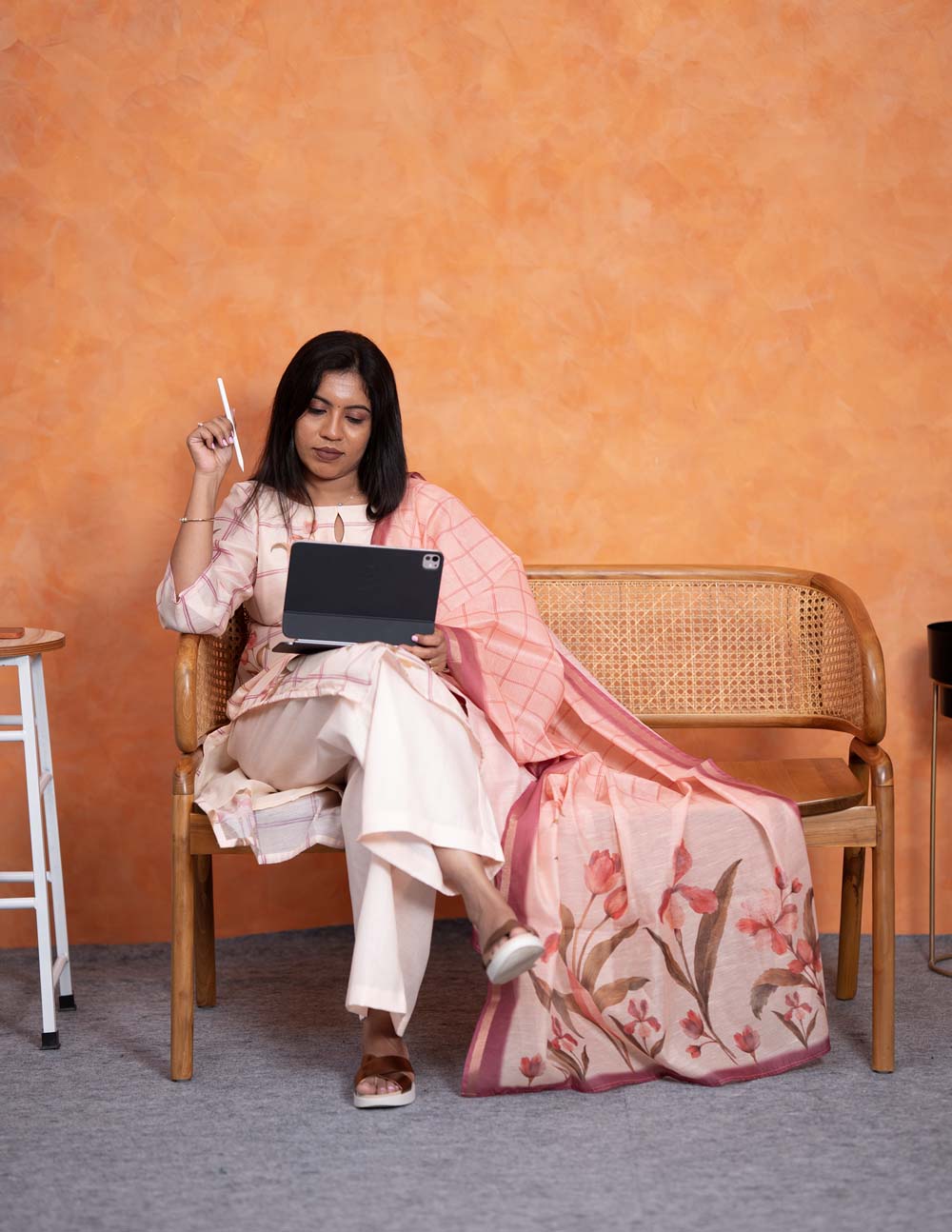 Blush Garden Salwar Set
