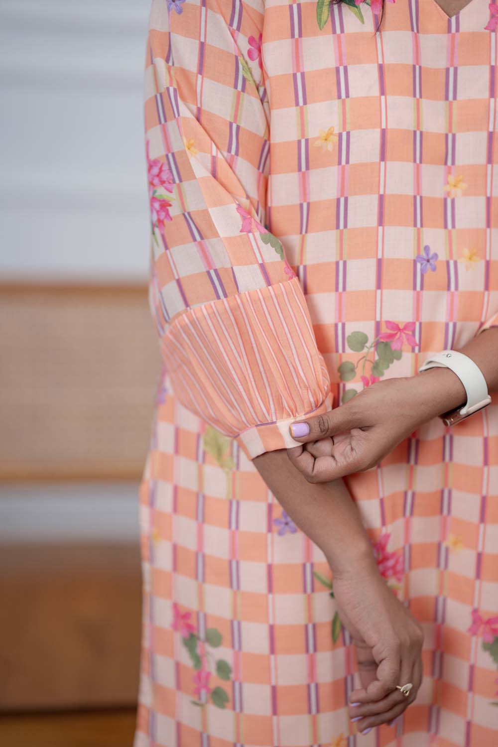 Sunset Bloom Palazzo Co-ord set