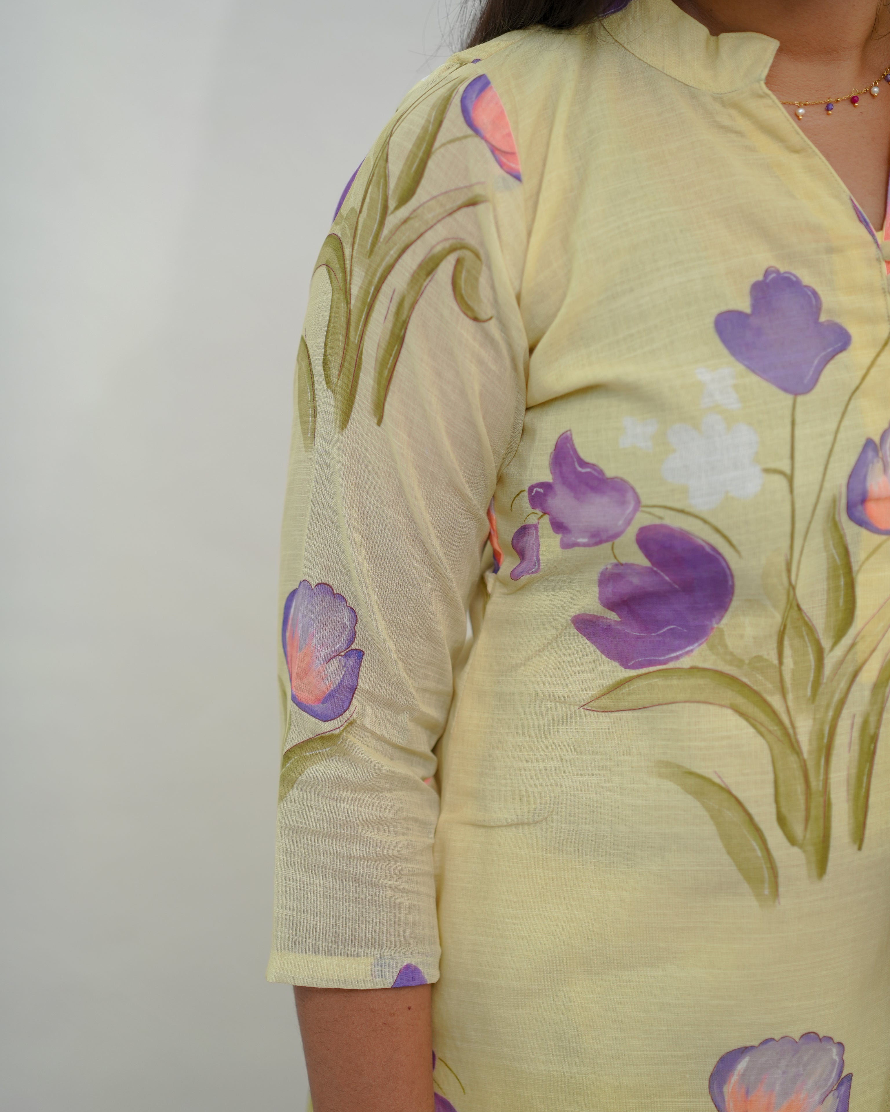 Pastel Petal Symphony Salwar Set