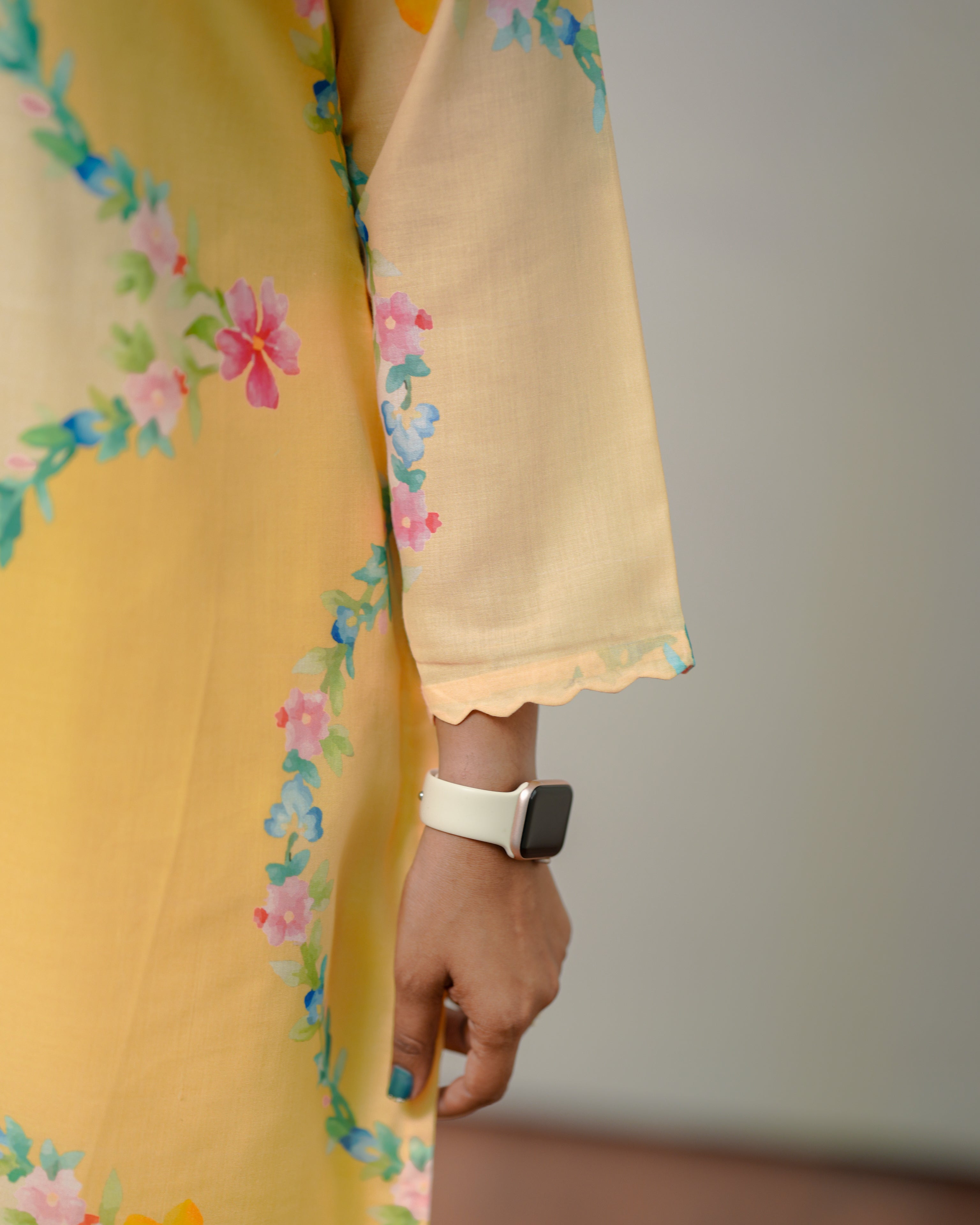 Pastel Pehnava Co-ord Set
