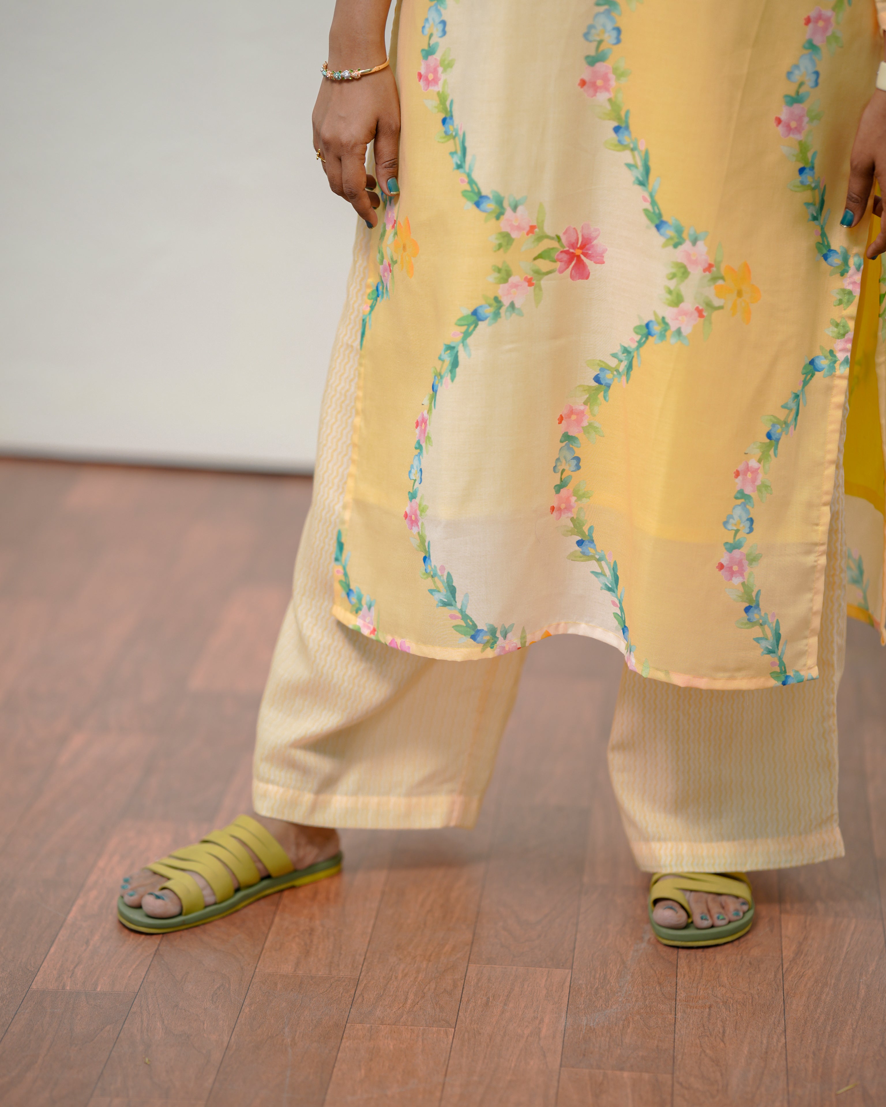 Pastel Pehnava Co-ord Set