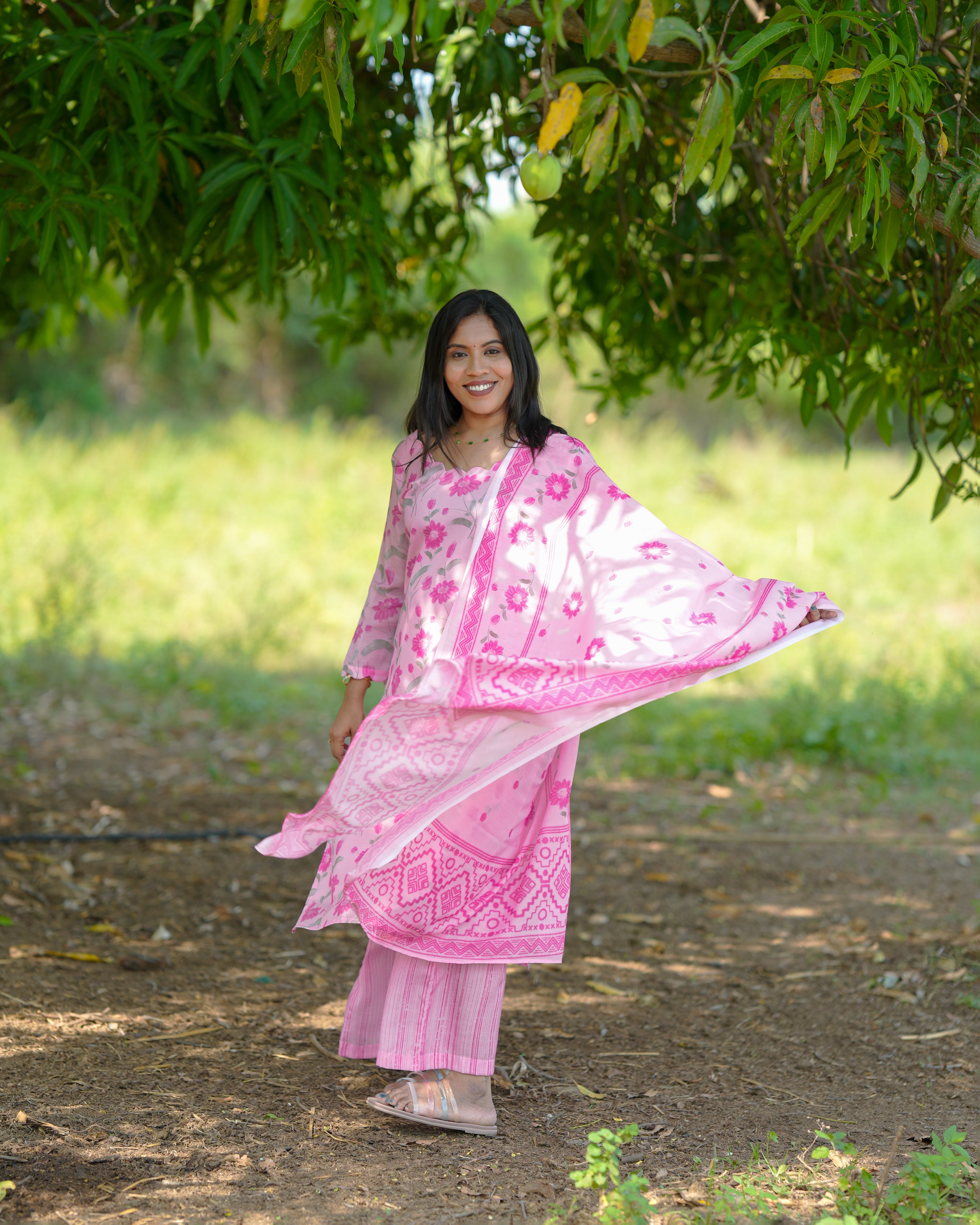 Barbie Bloom Salwar Set