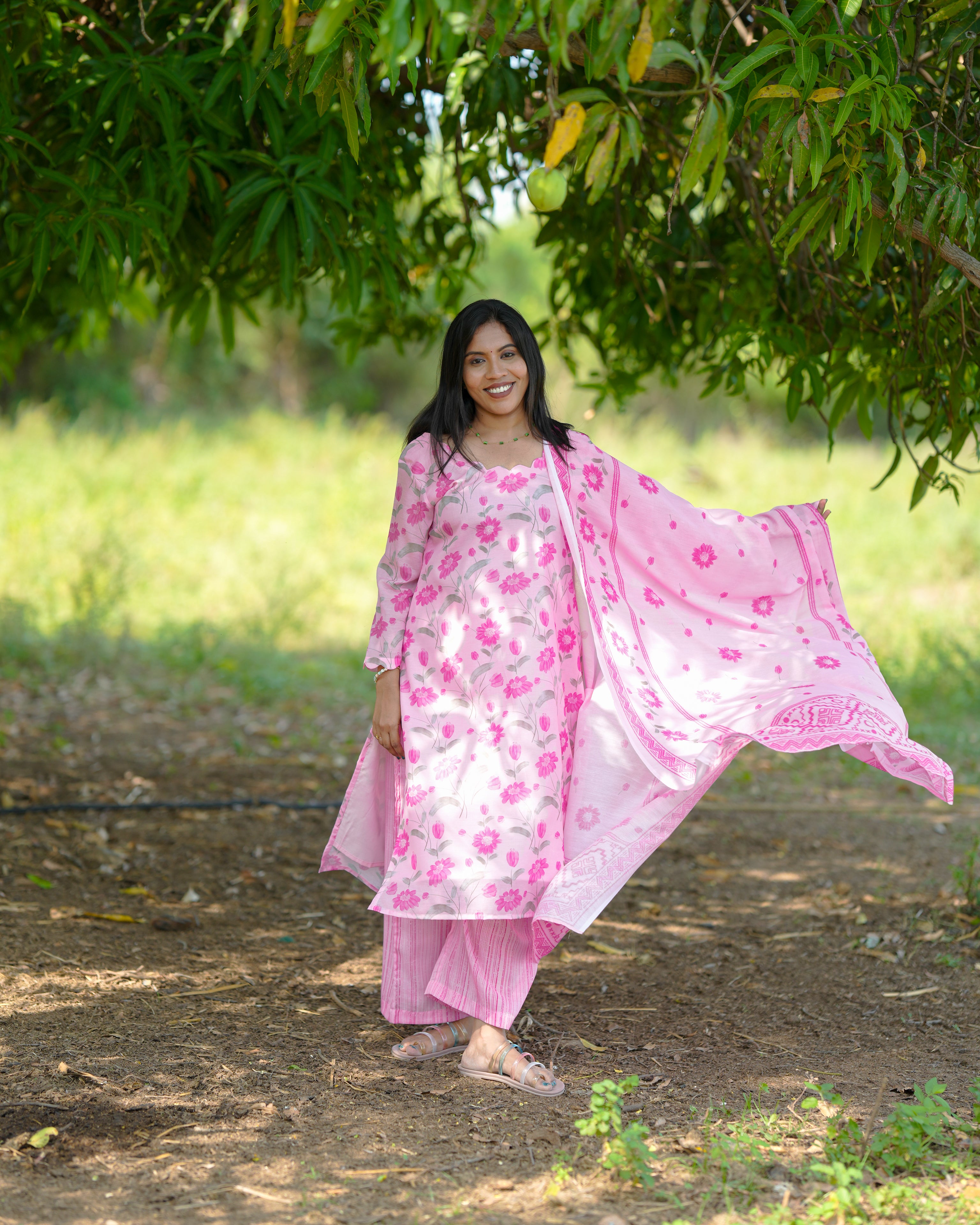 Barbie Bloom Salwar Set