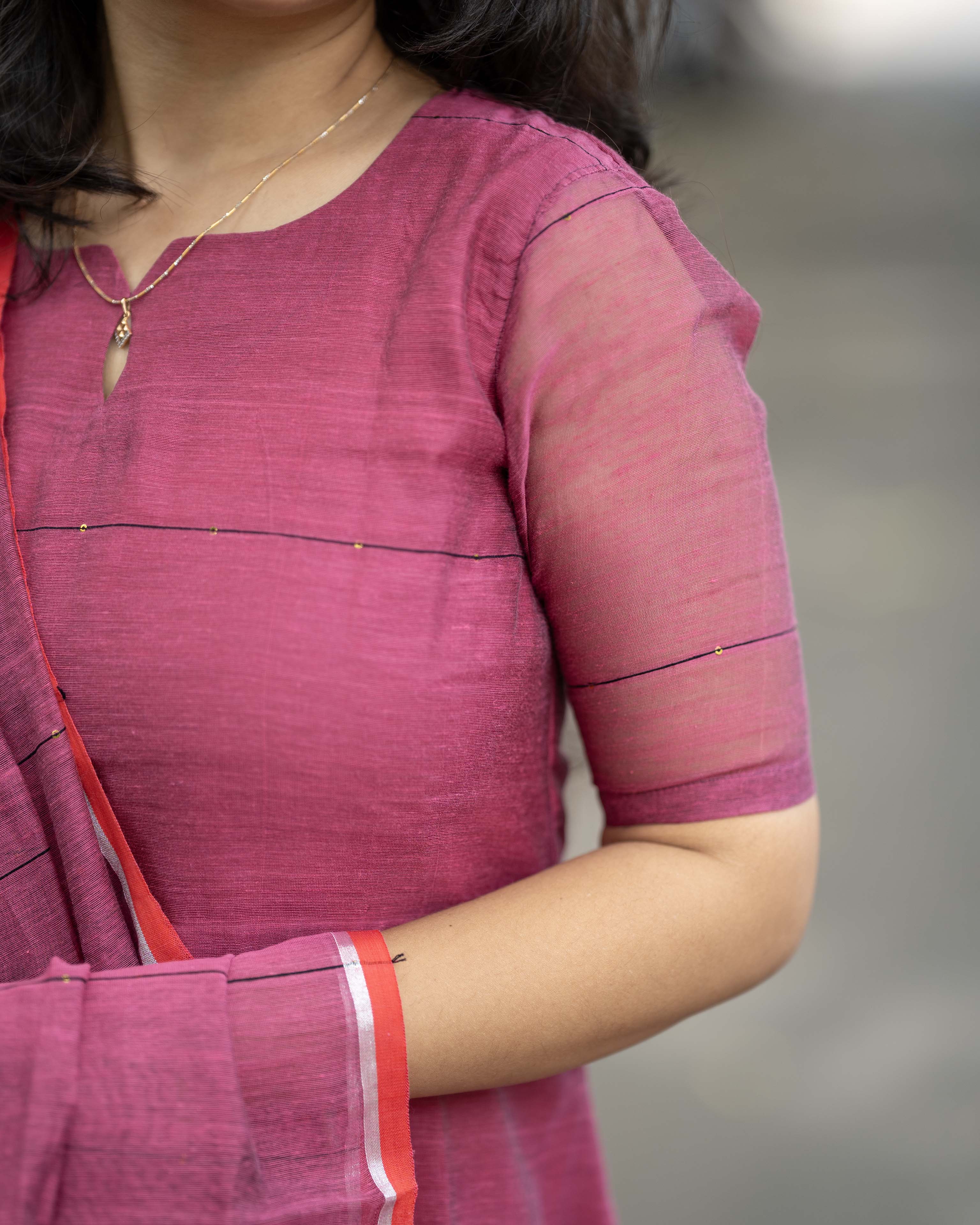 Onion Pink Top & Duppata