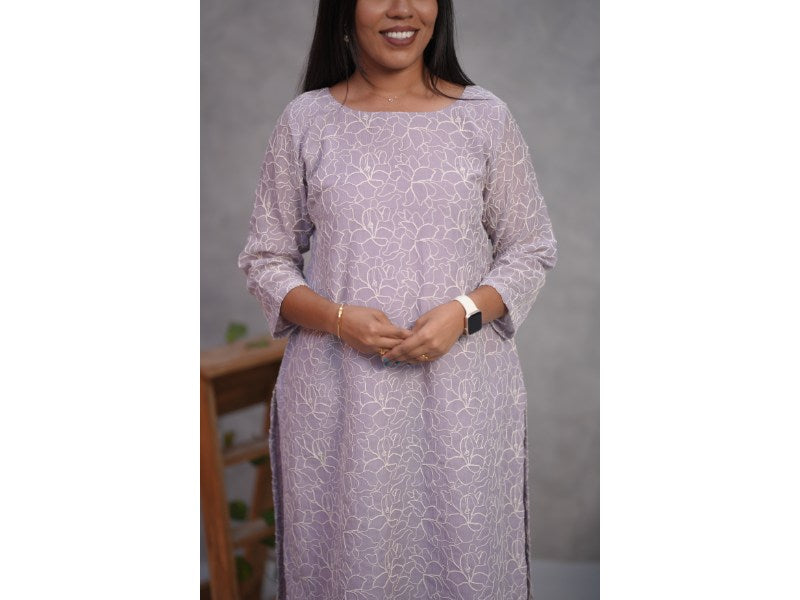 Misty Purple Elegance co-ord set