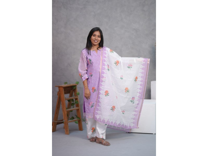 Lavender Flora Ensemble set