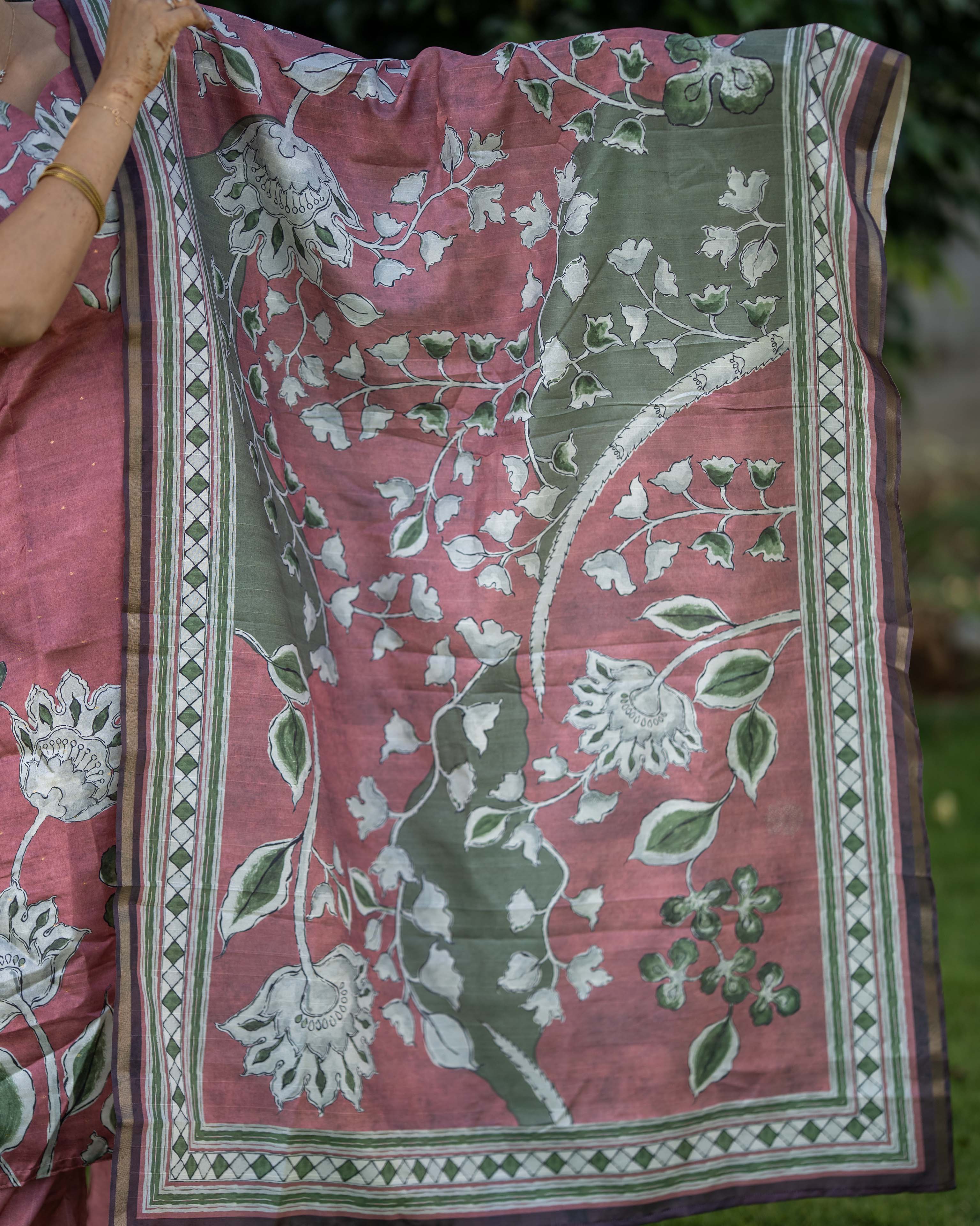 Rose Floral Printed 3-Piece Set
