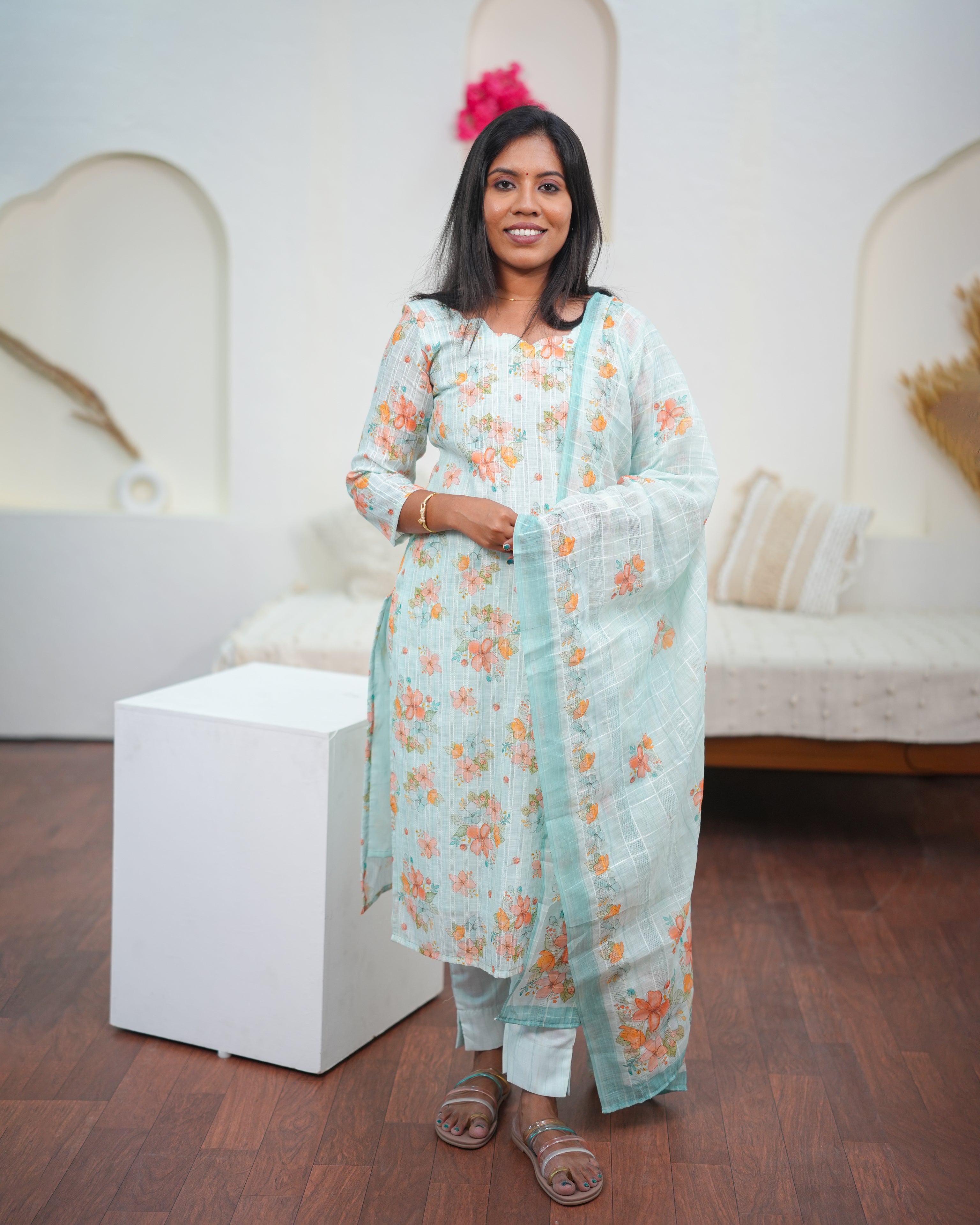 Blossom Breeze 3-Piece Salwar Set