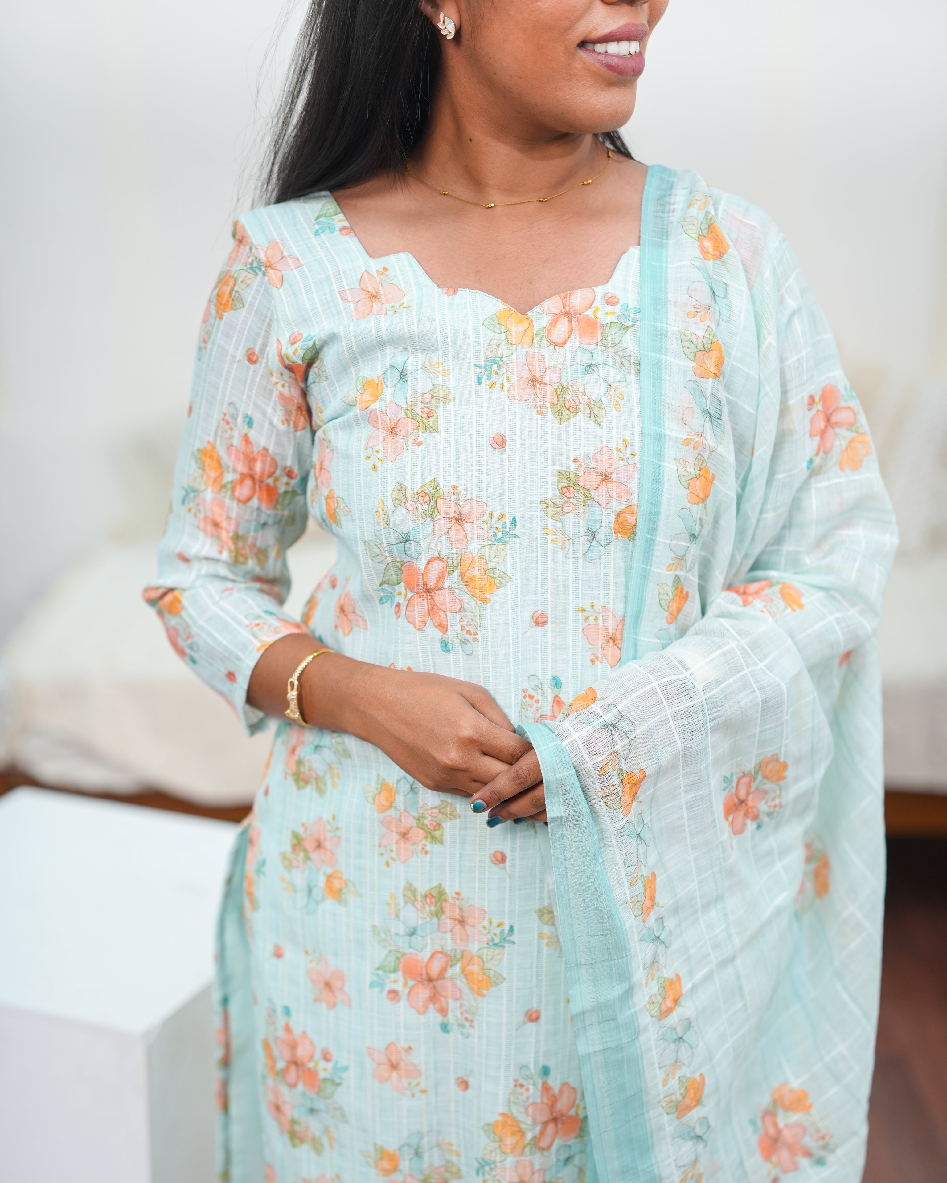 Blossom Breeze 3-Piece Salwar Set