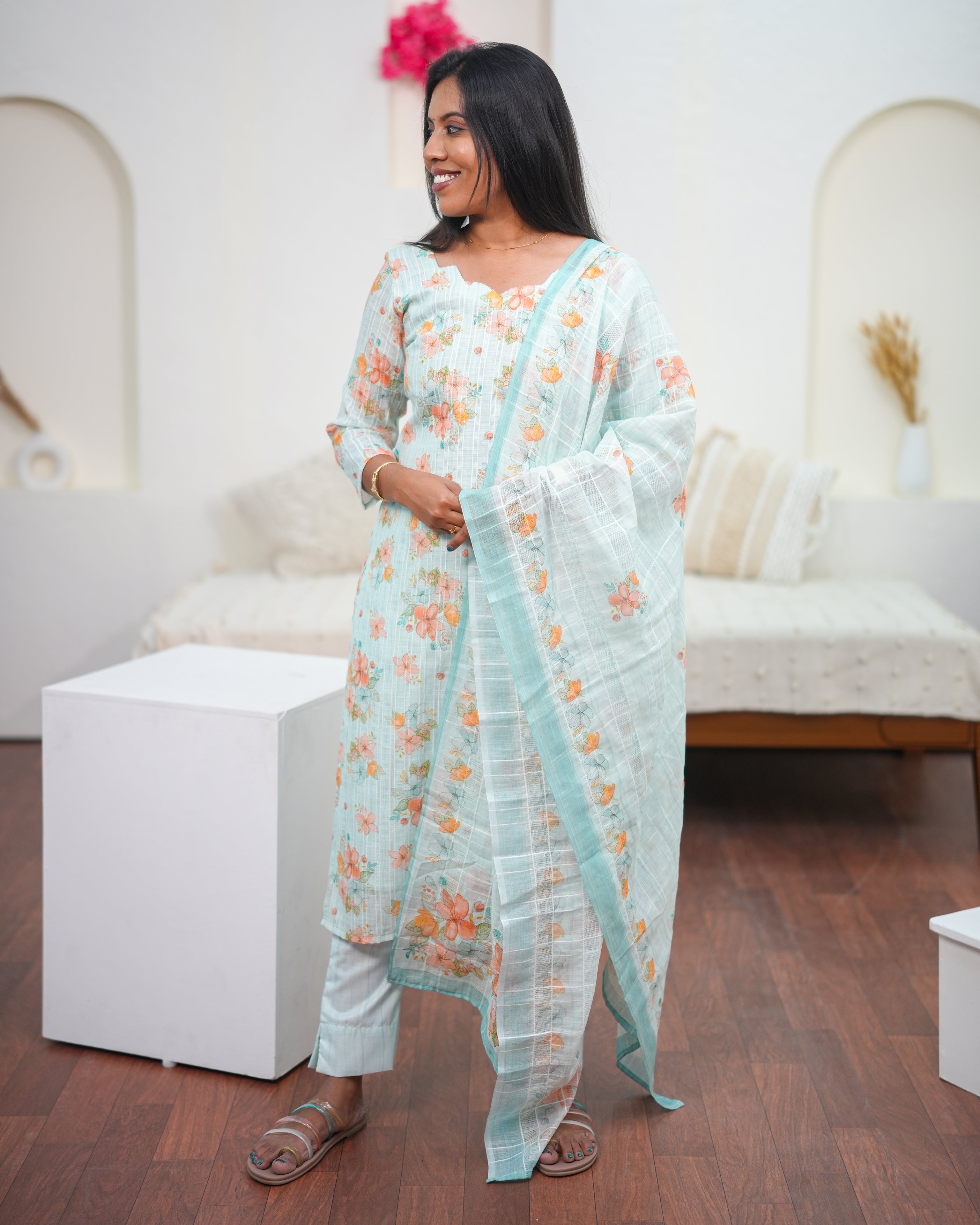 Blossom Breeze 3-Piece Salwar Set
