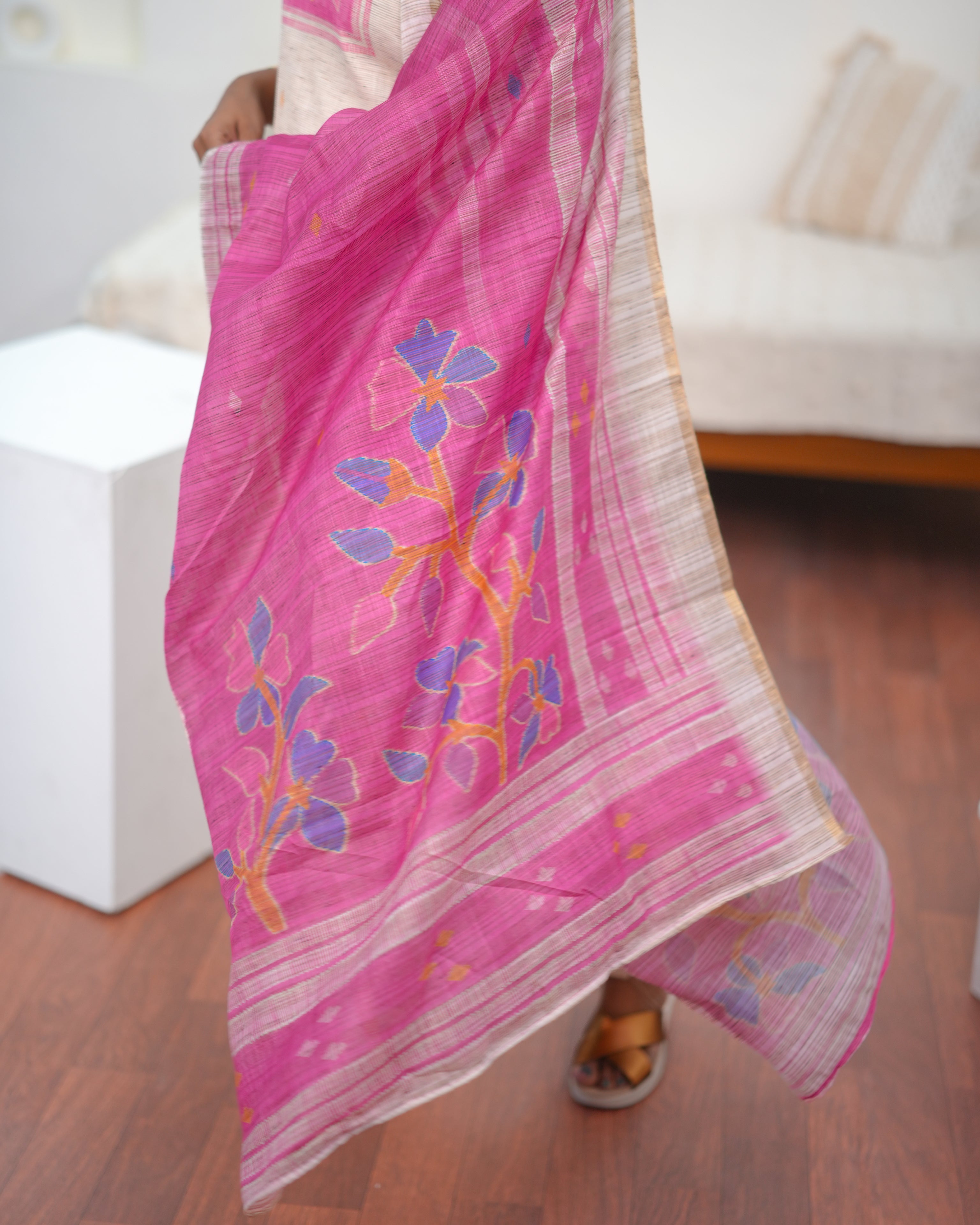 Pink Lotus Grace 3-Piece Salwar Set