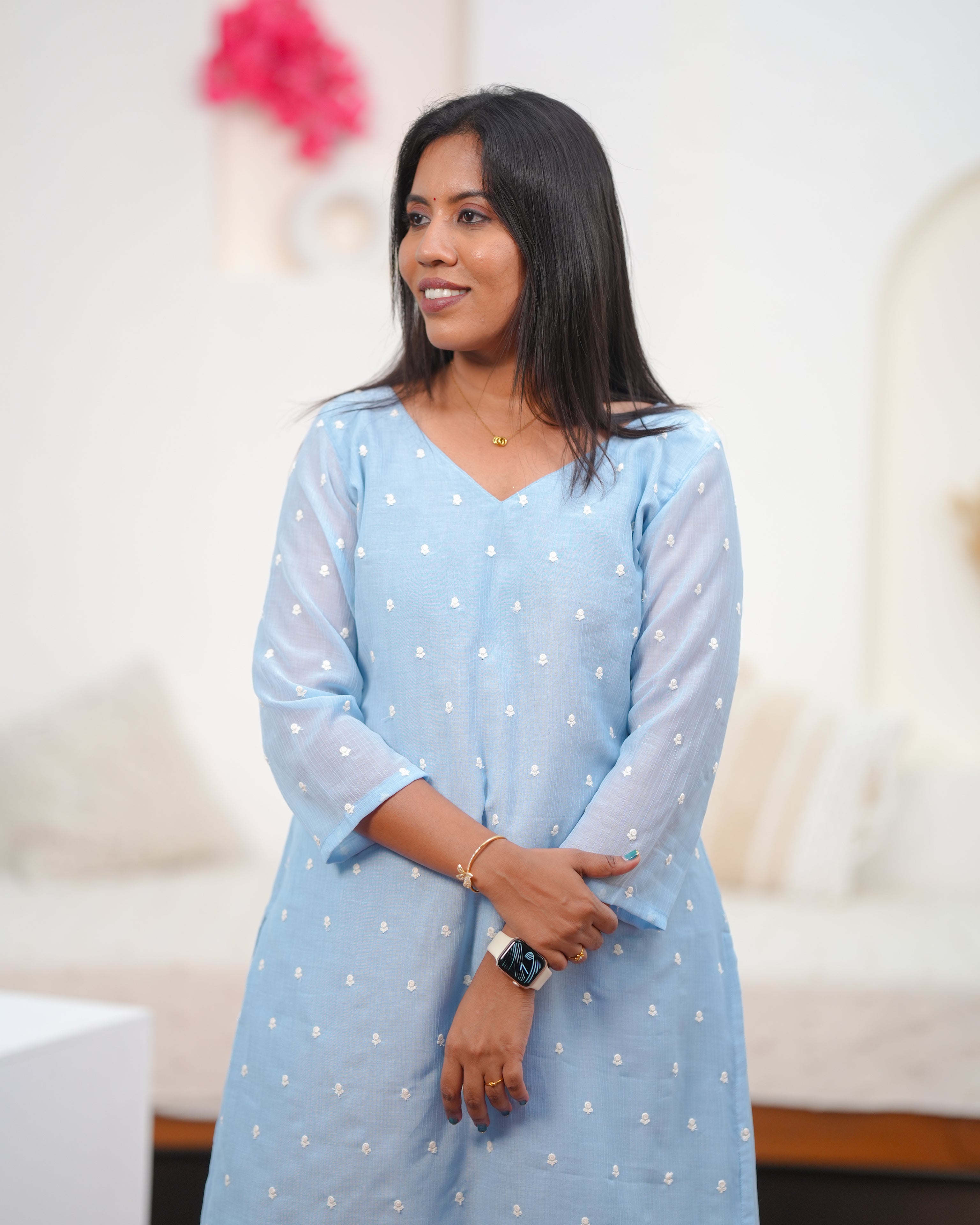 Powder Blue Elegance Co-ord set