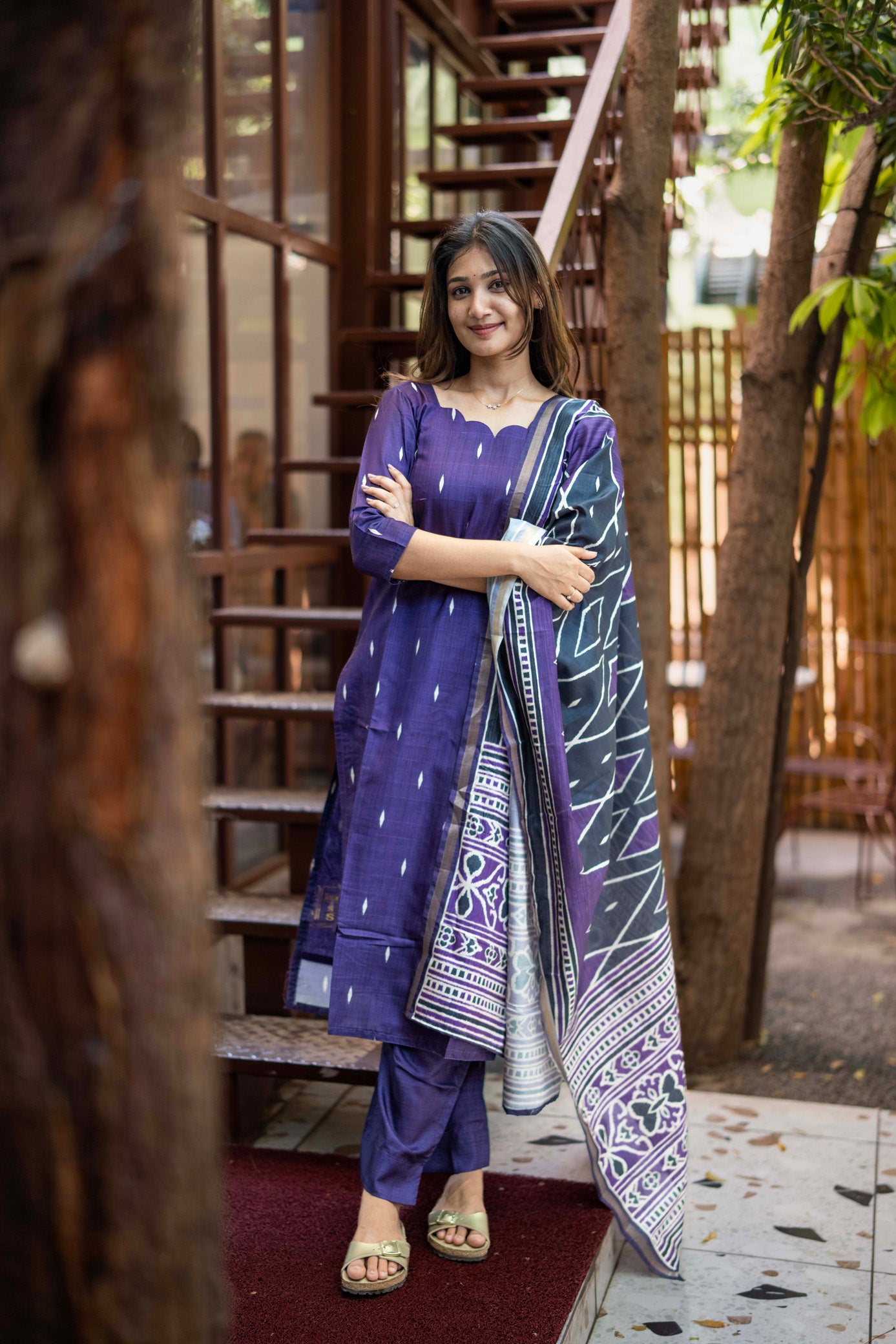 Elegant Indigo 3-Piece Set