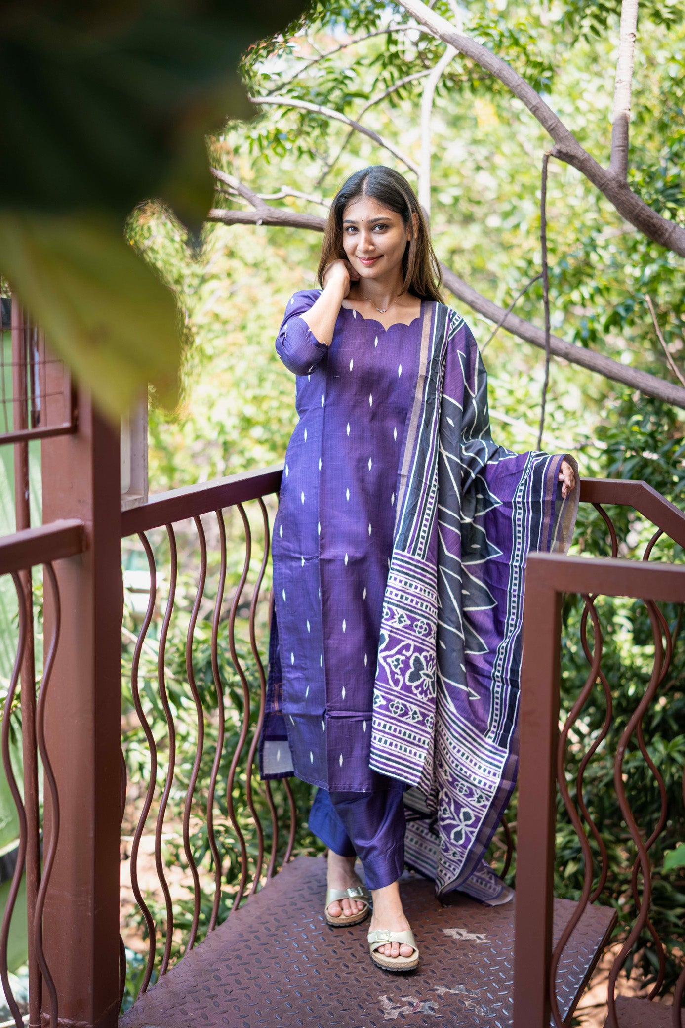 Elegant Indigo 3-Piece Set