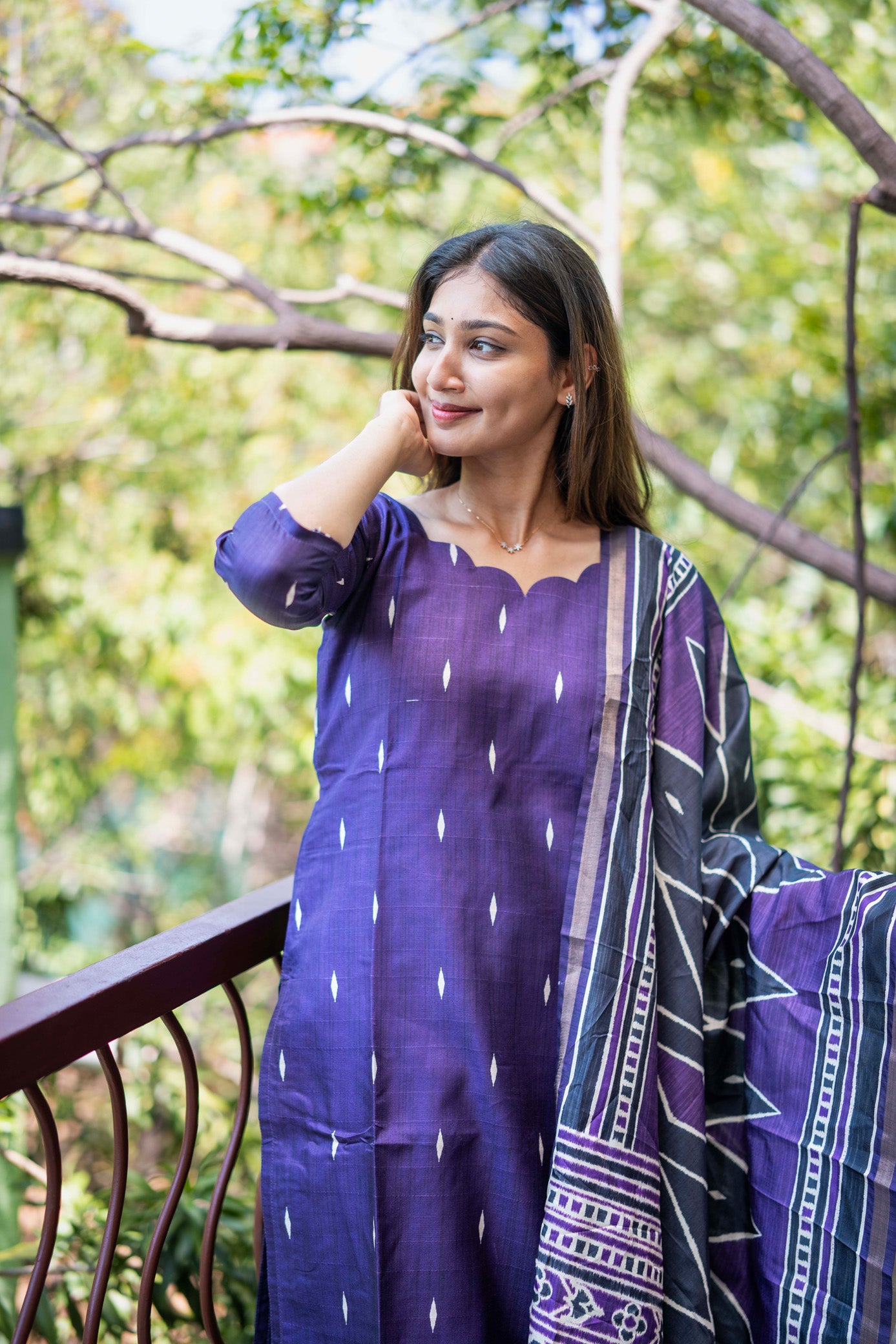 Elegant Indigo 3-Piece Set