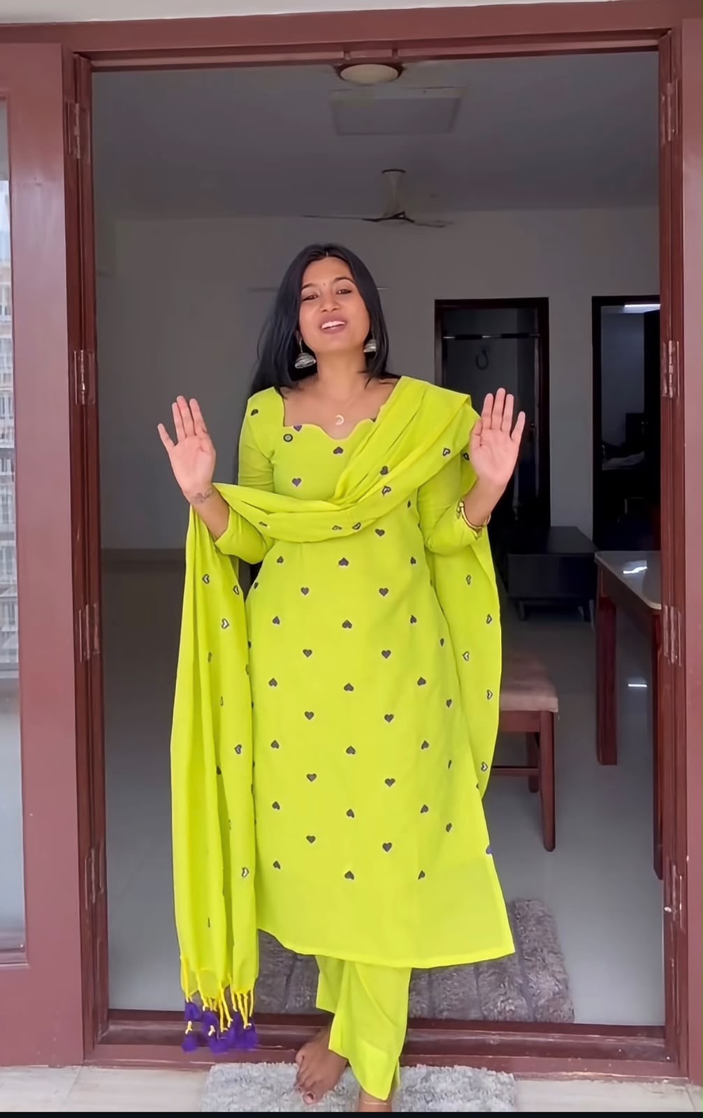 Maragatham Cotton 3piece Set