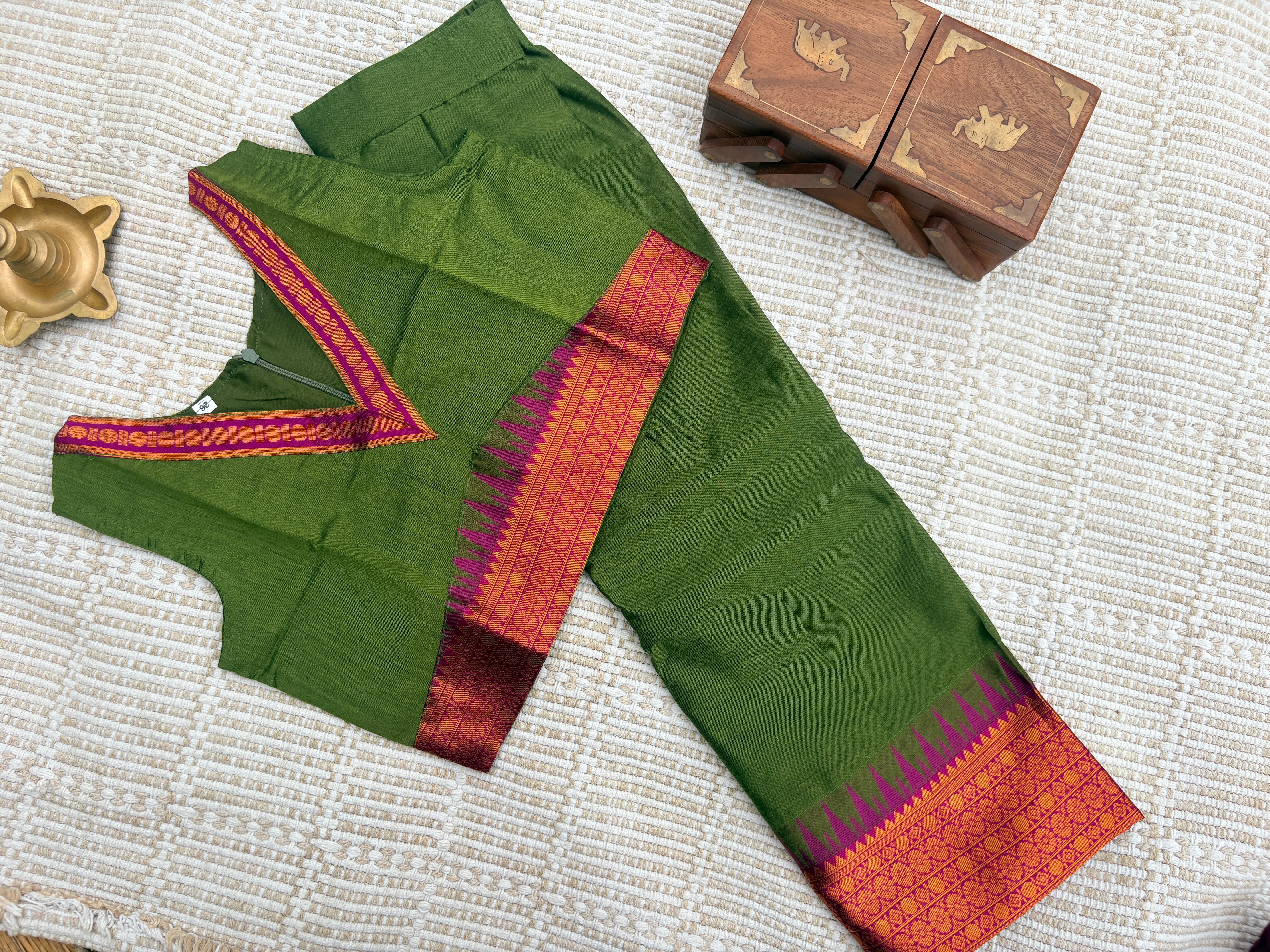 Silk Kids Traditional Dress
