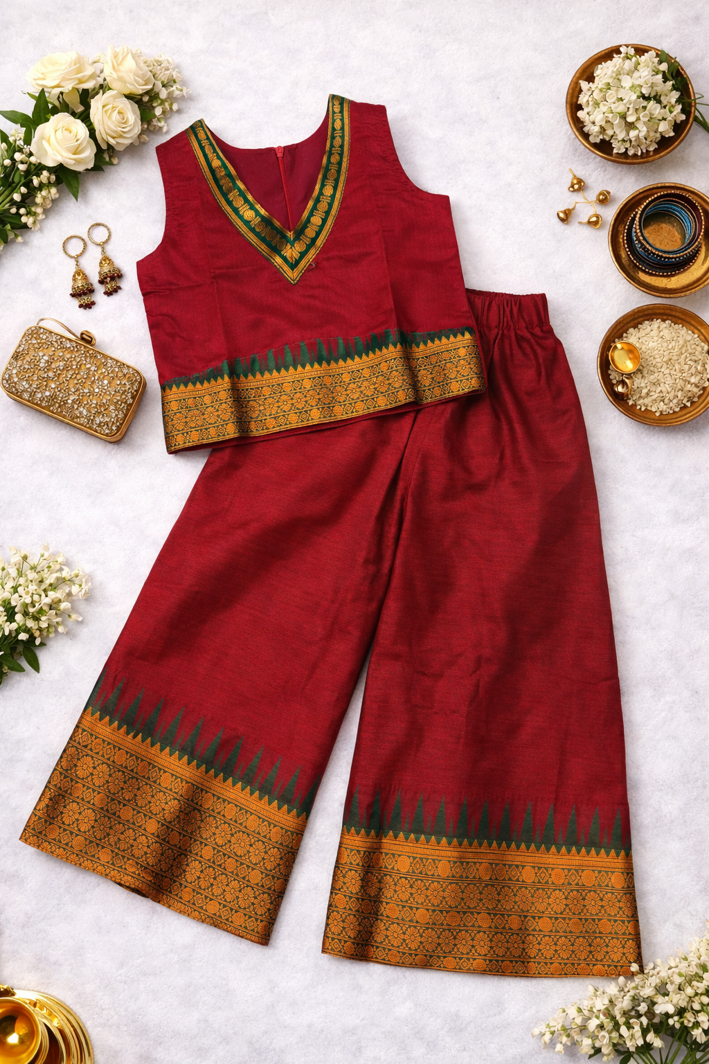 Silk Kids Traditional Dress