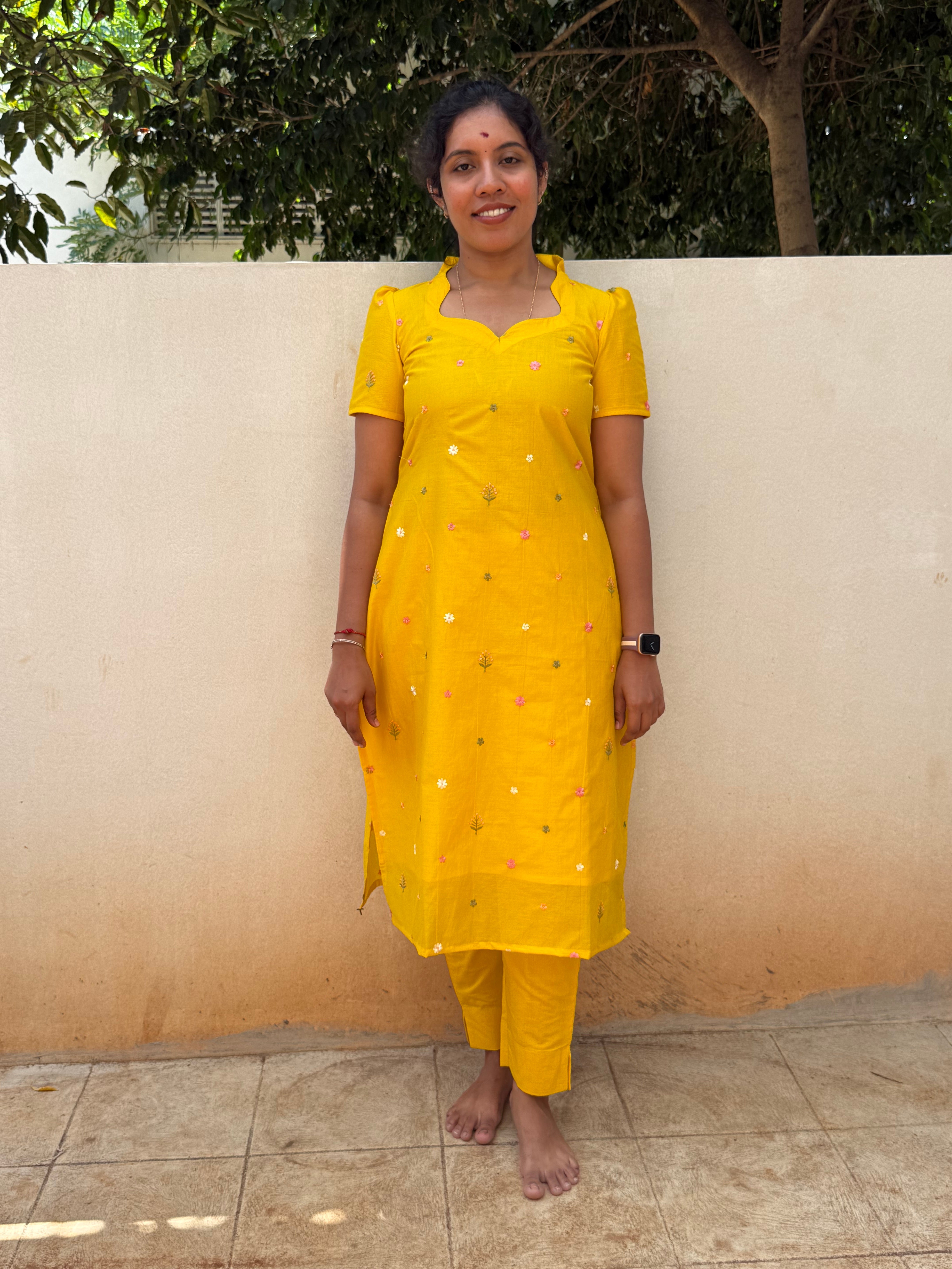 Sunshine Yellow  Co-ord Set