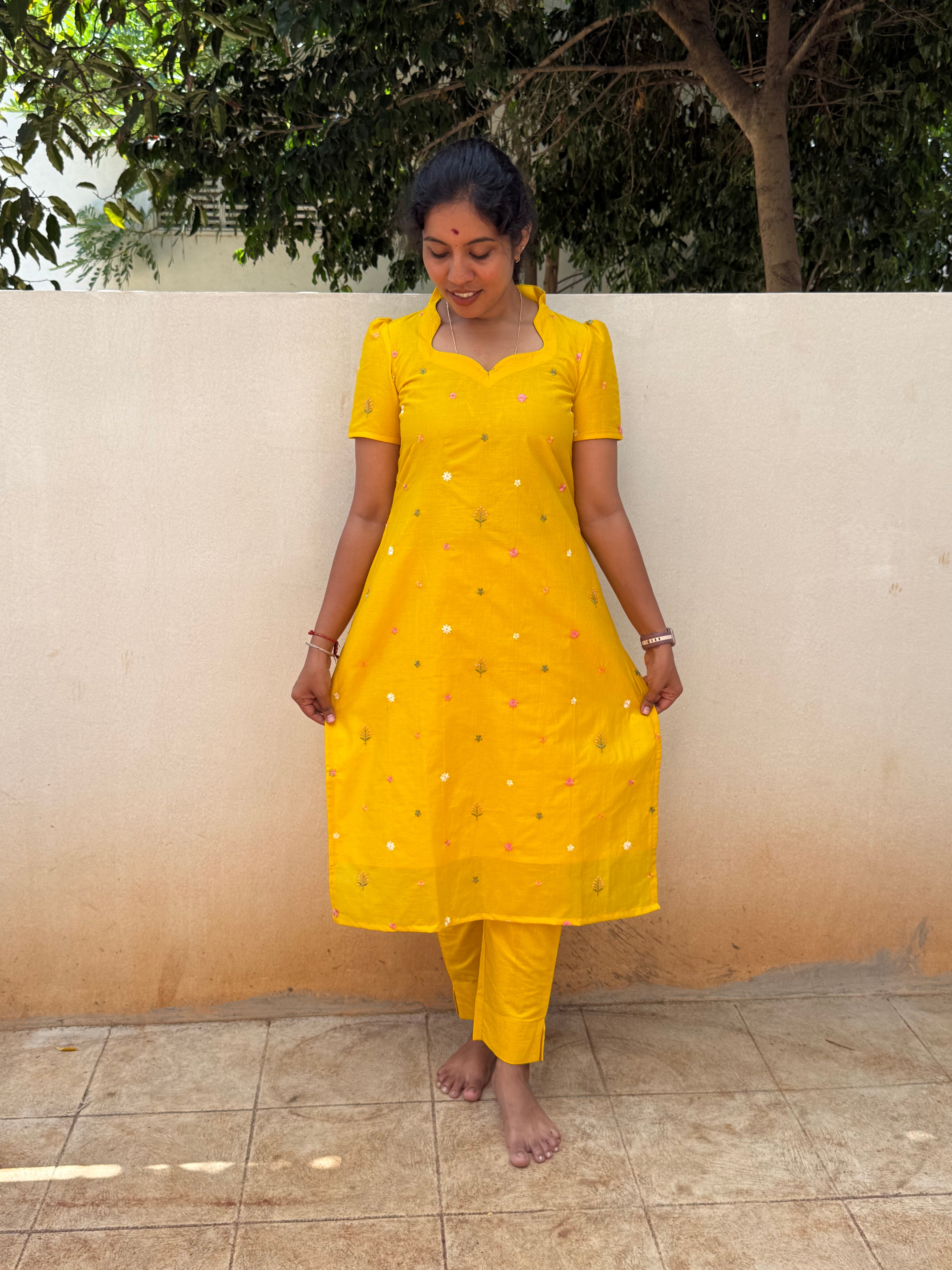 Sunshine Yellow  Co-ord Set