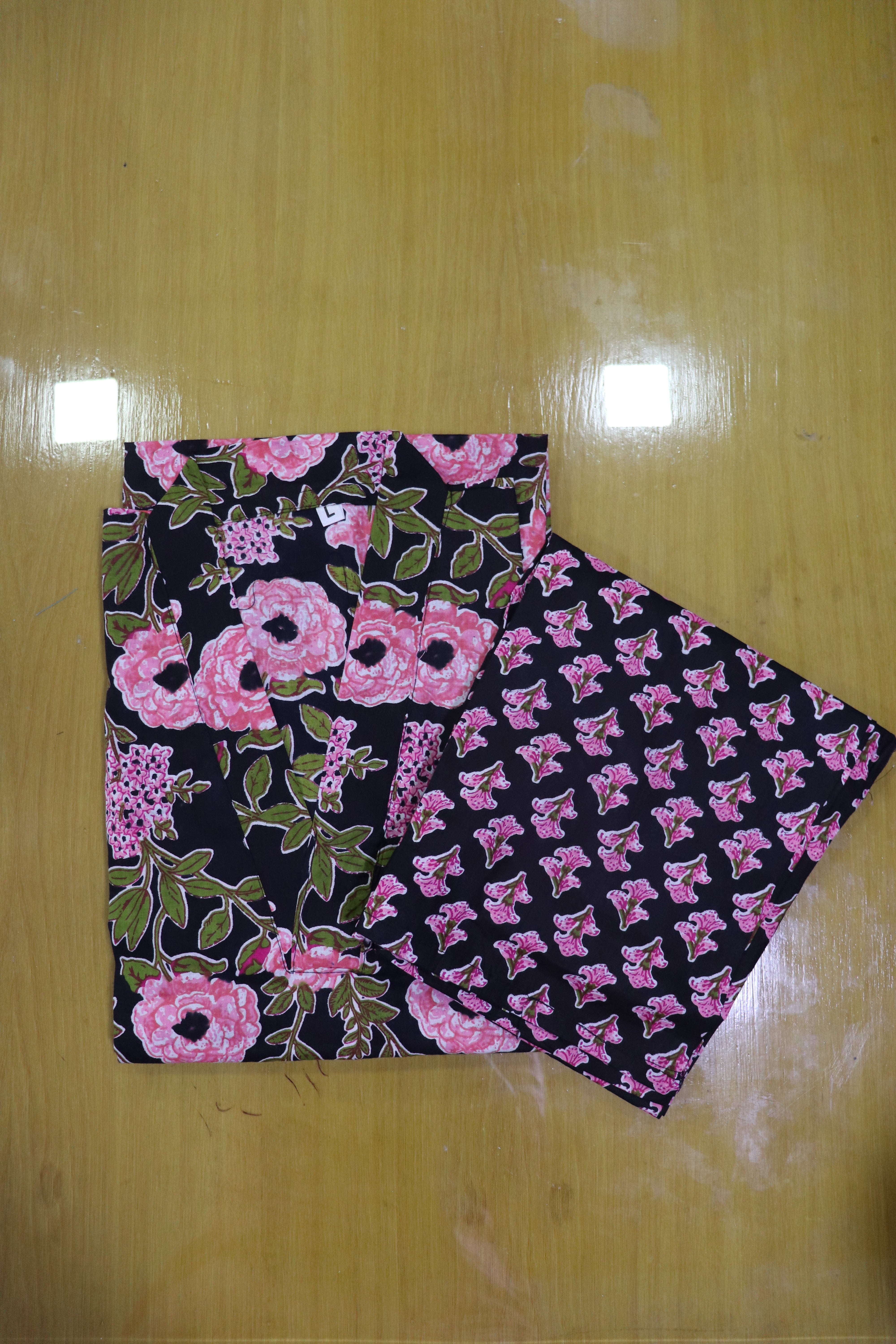 Charcoal Black Cotton Co - Ord