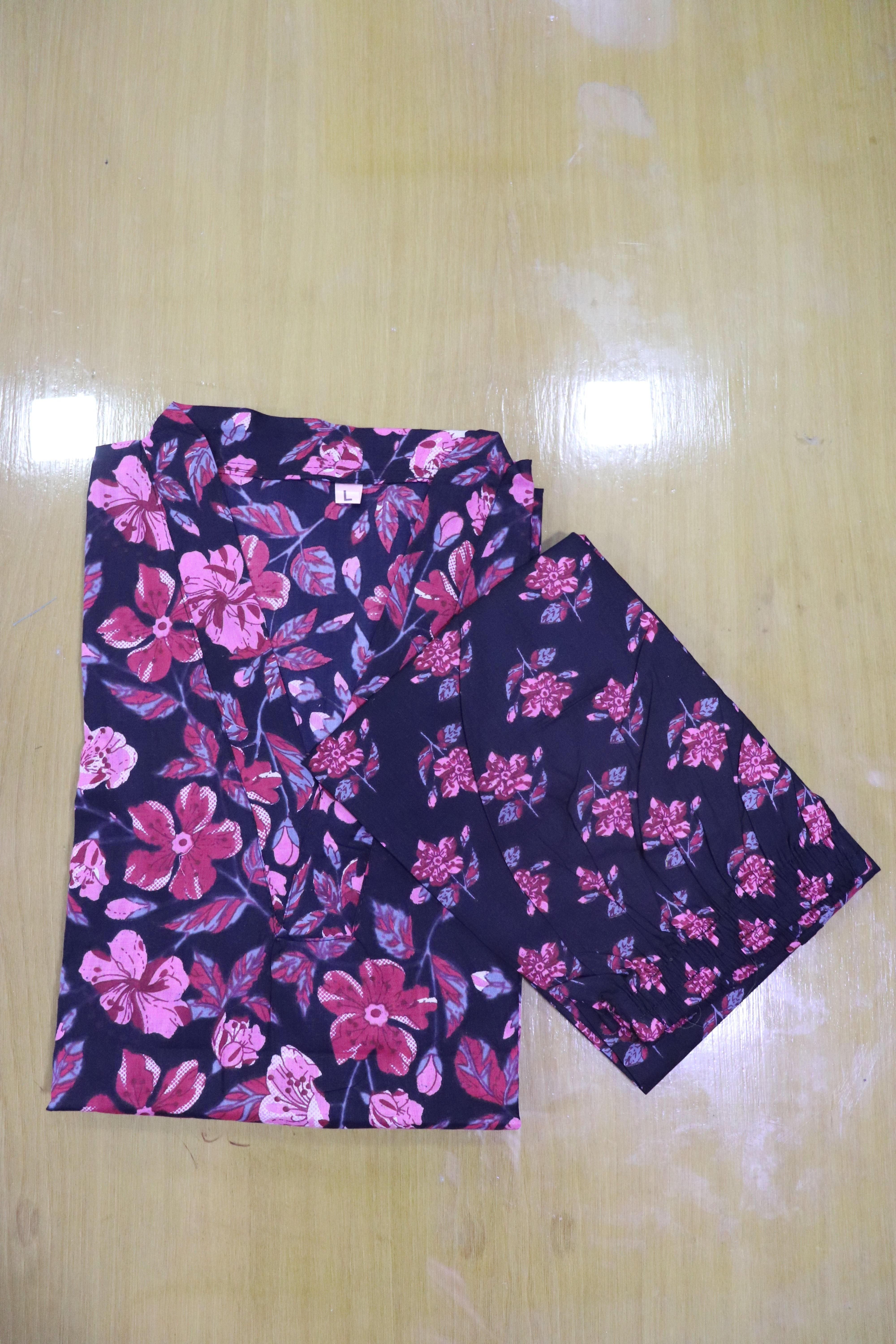 Midnight Navy Cotton Co - Ord