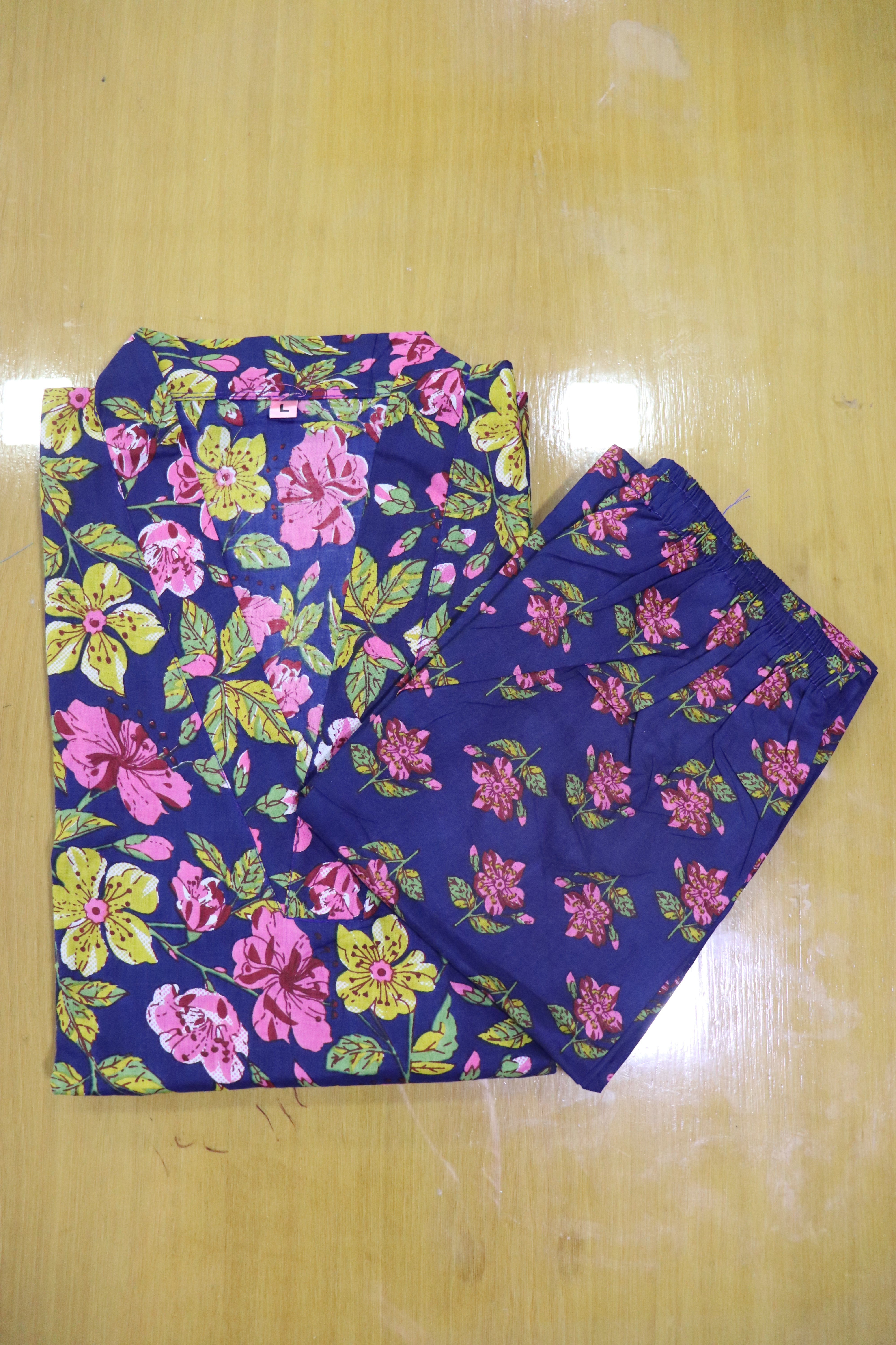 Deep navy blue Cotton Co - Ord