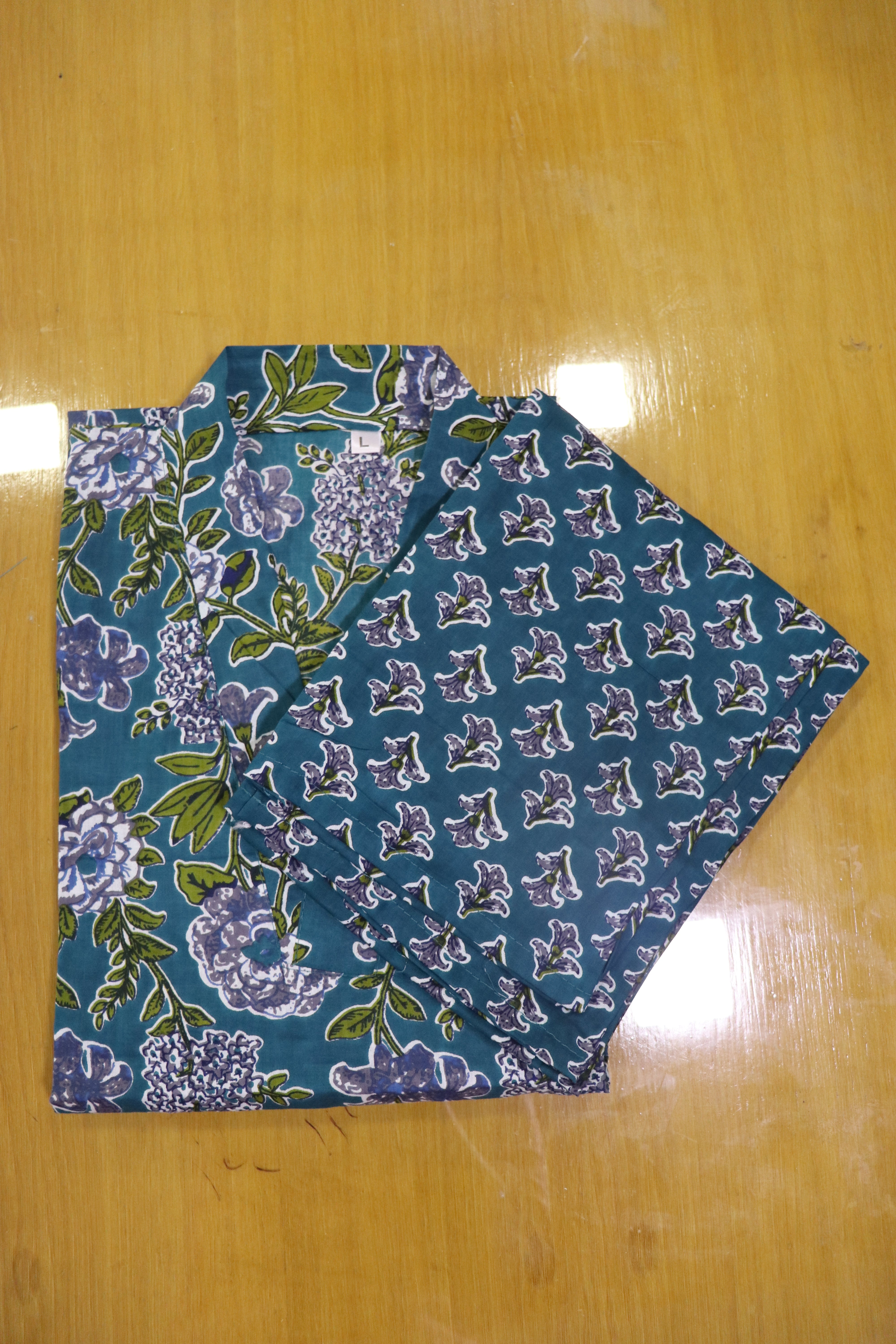 Teal green Cotton Co - Ord