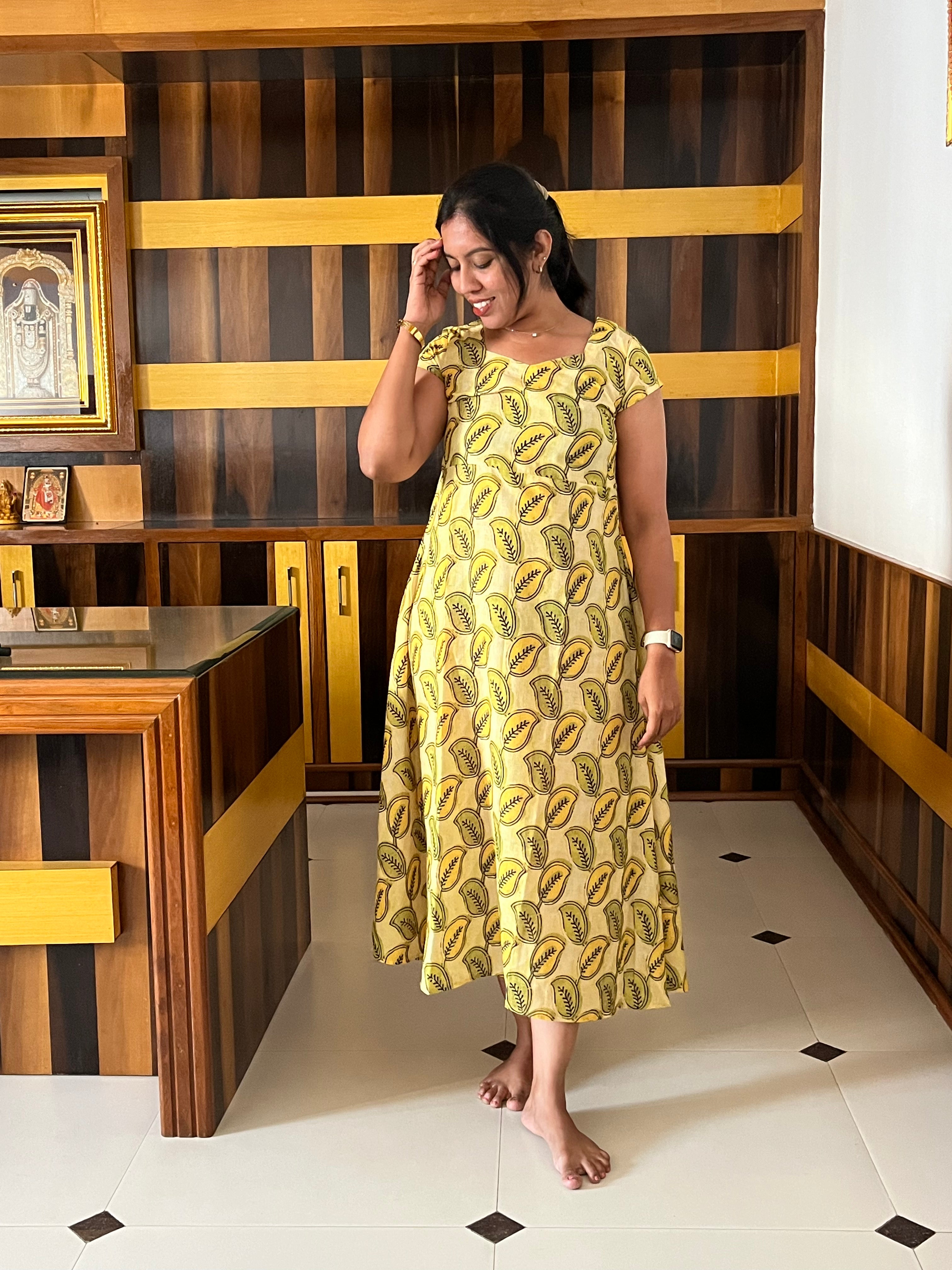 Honey Glow Lounge Dress