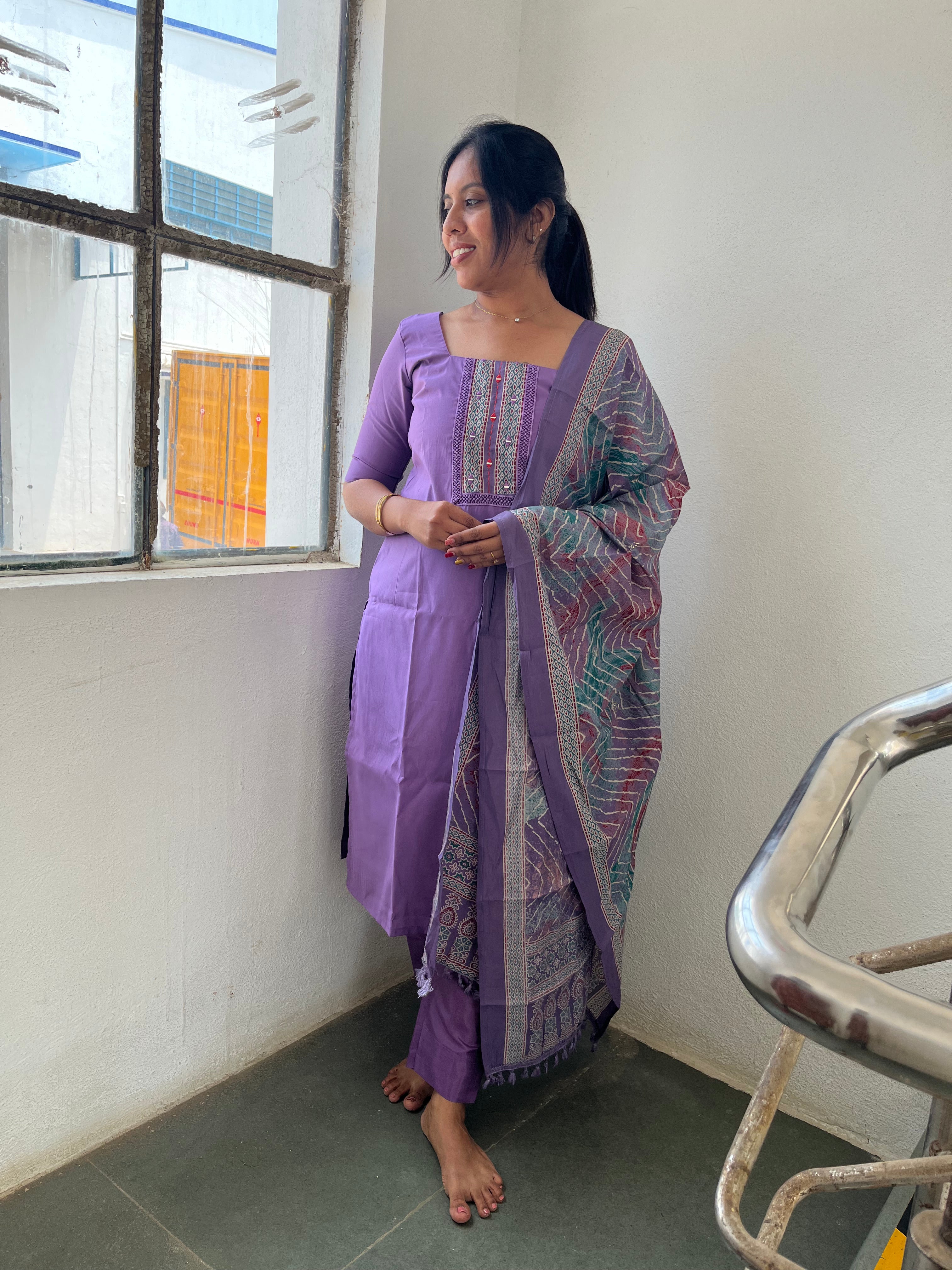 Royal Heritage Lavender Salwar Suit