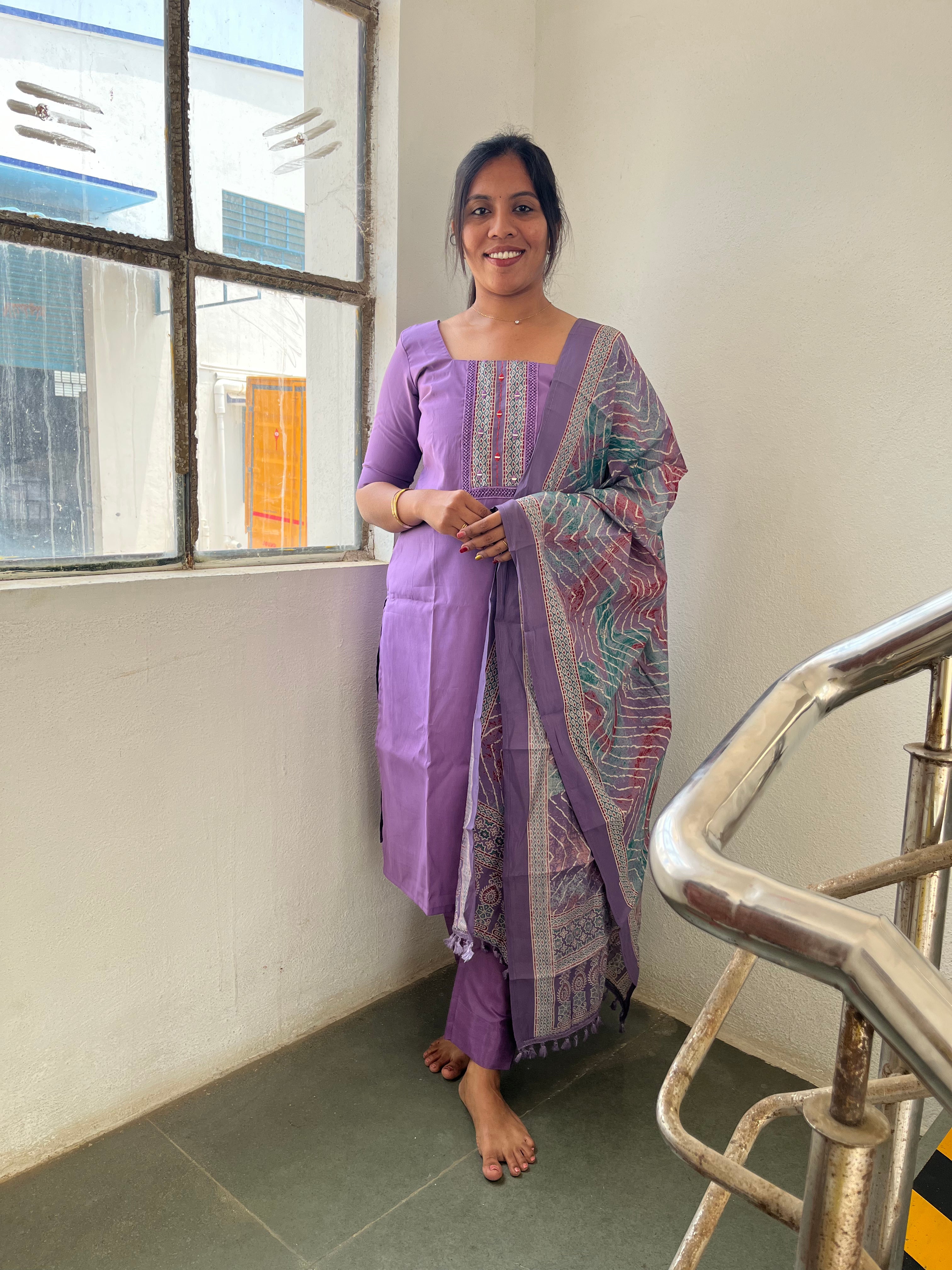 Royal Heritage Lavender Salwar Suit