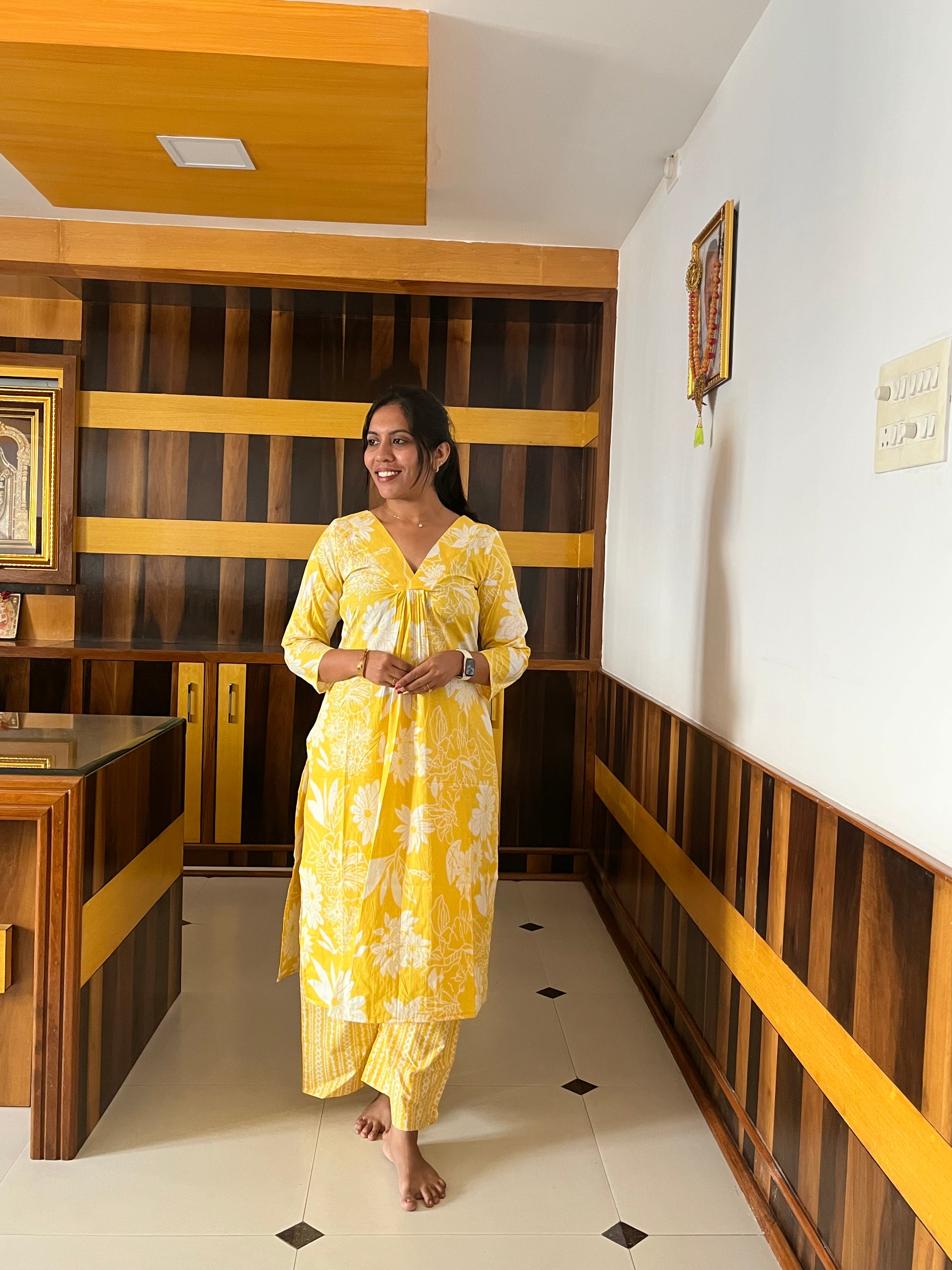 Sunbeam Yellow Co-ord Set