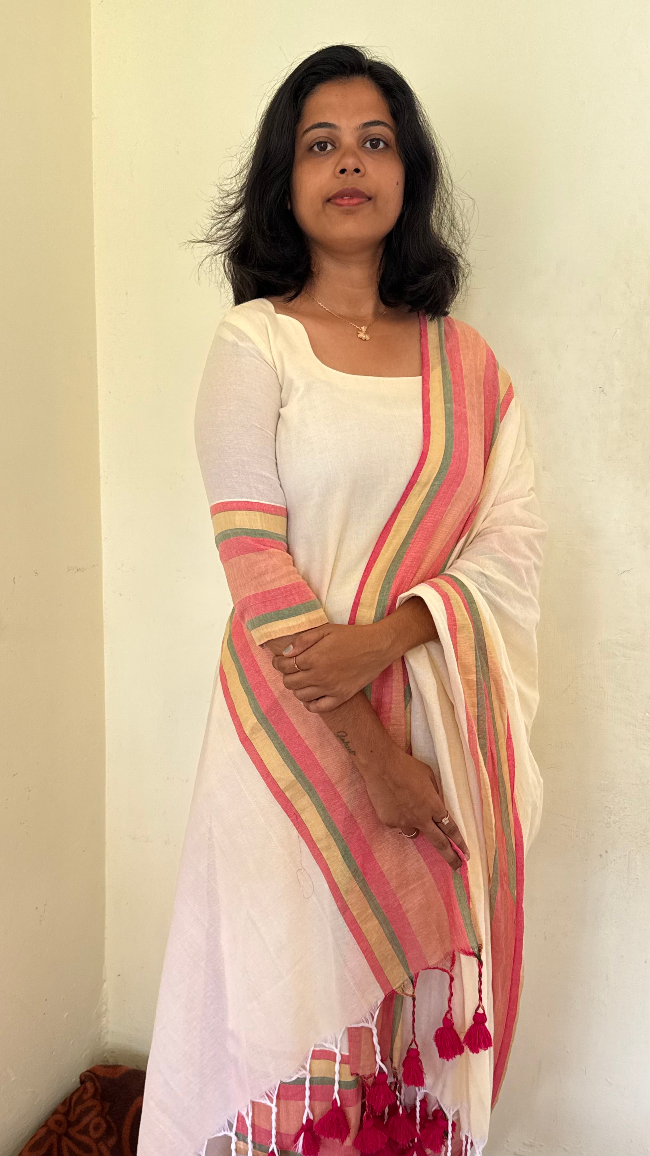 Gulabi Resham Set 3piece set