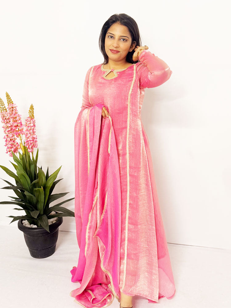 Blush Glow Pink Kurta