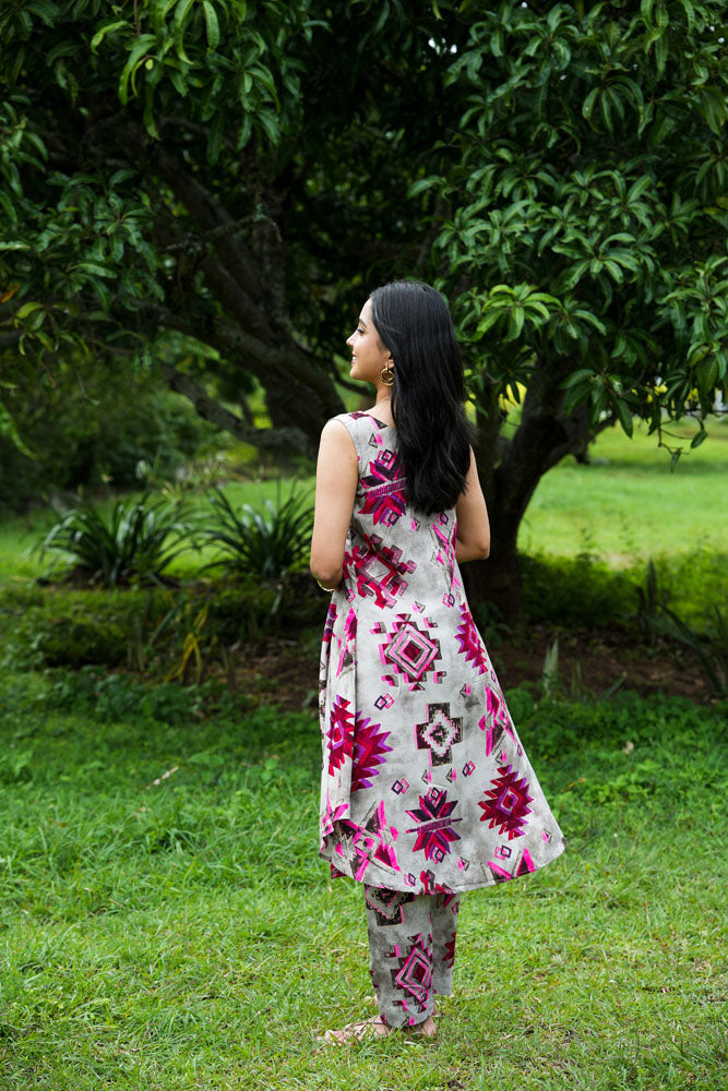 Grey Geometric Coord Set