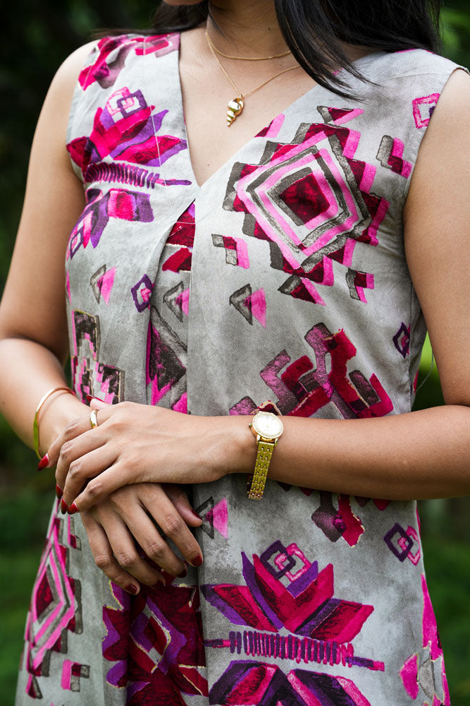 Grey Geometric Coord Set