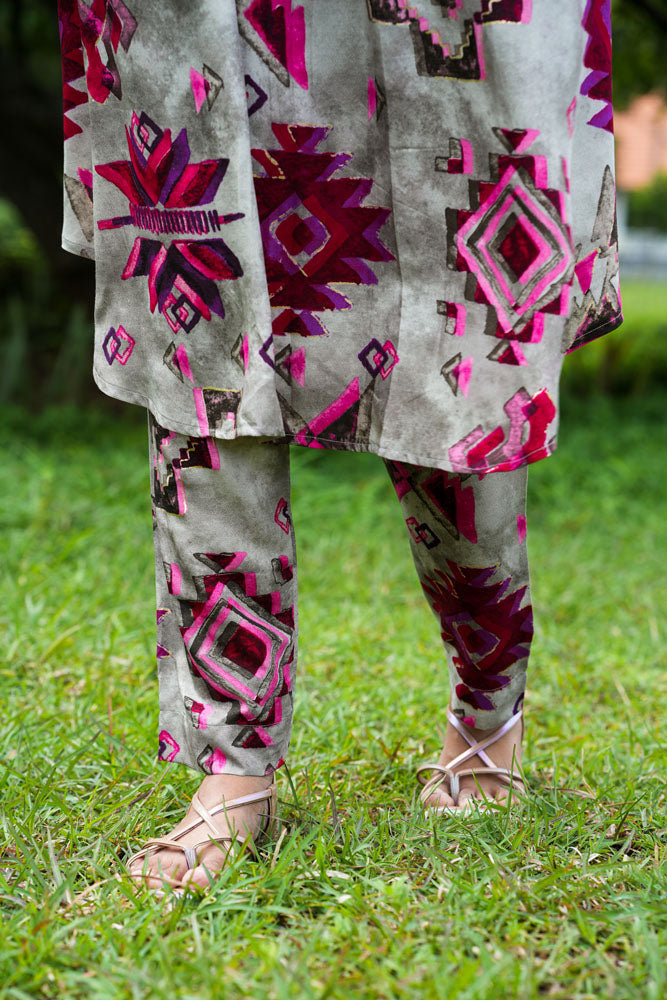 Grey Geometric Coord Set