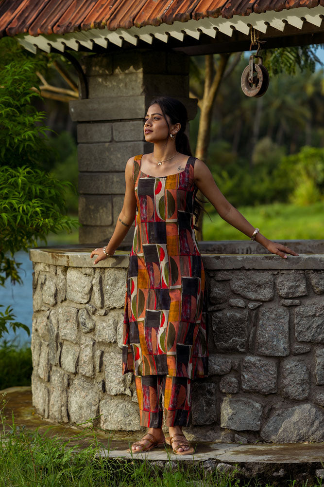 Multicolour Coord Set