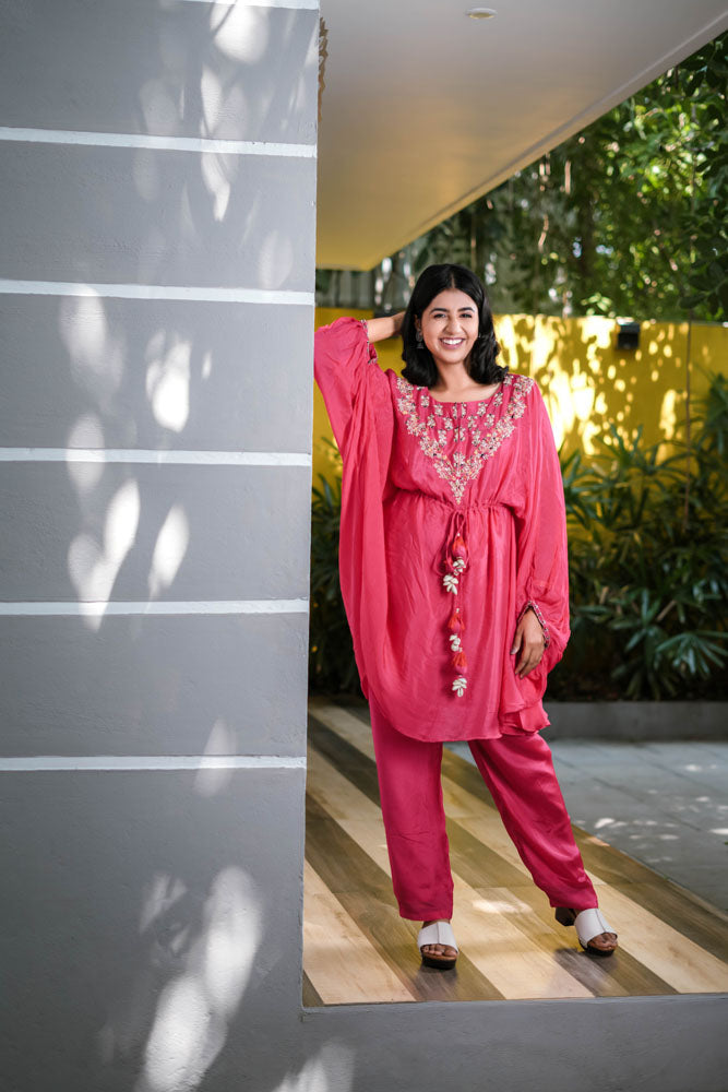 Fuchsia Pink Aura Pair