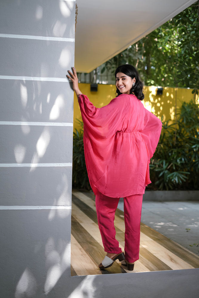 Fuchsia Pink Aura Pair