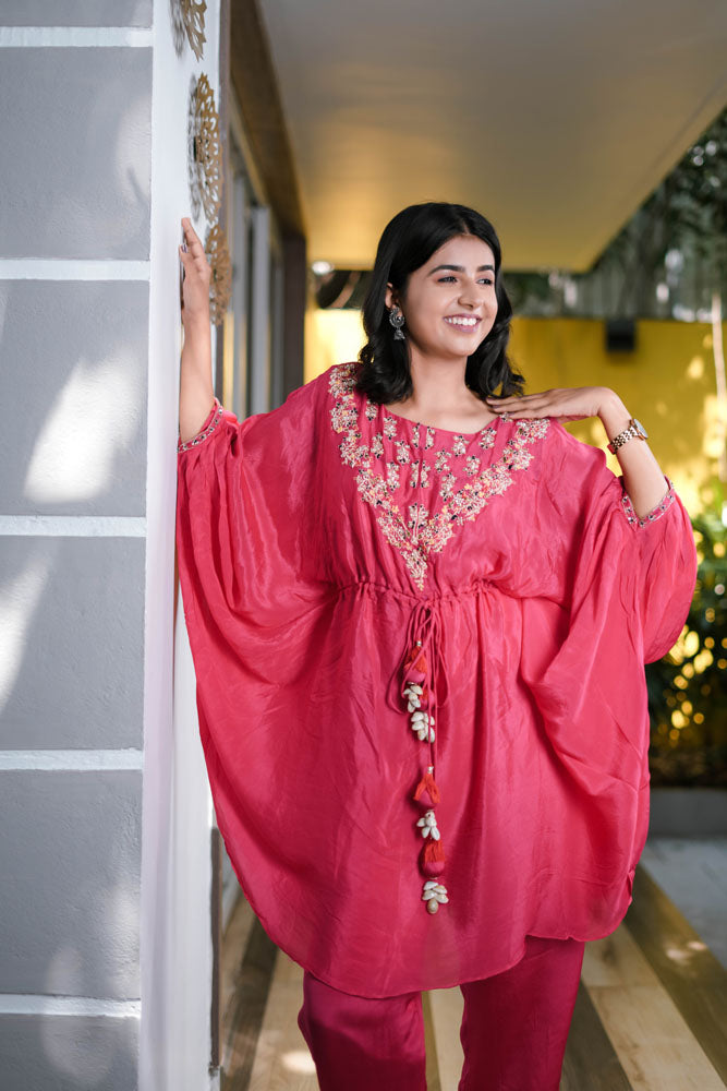 Fuchsia Pink Aura Pair