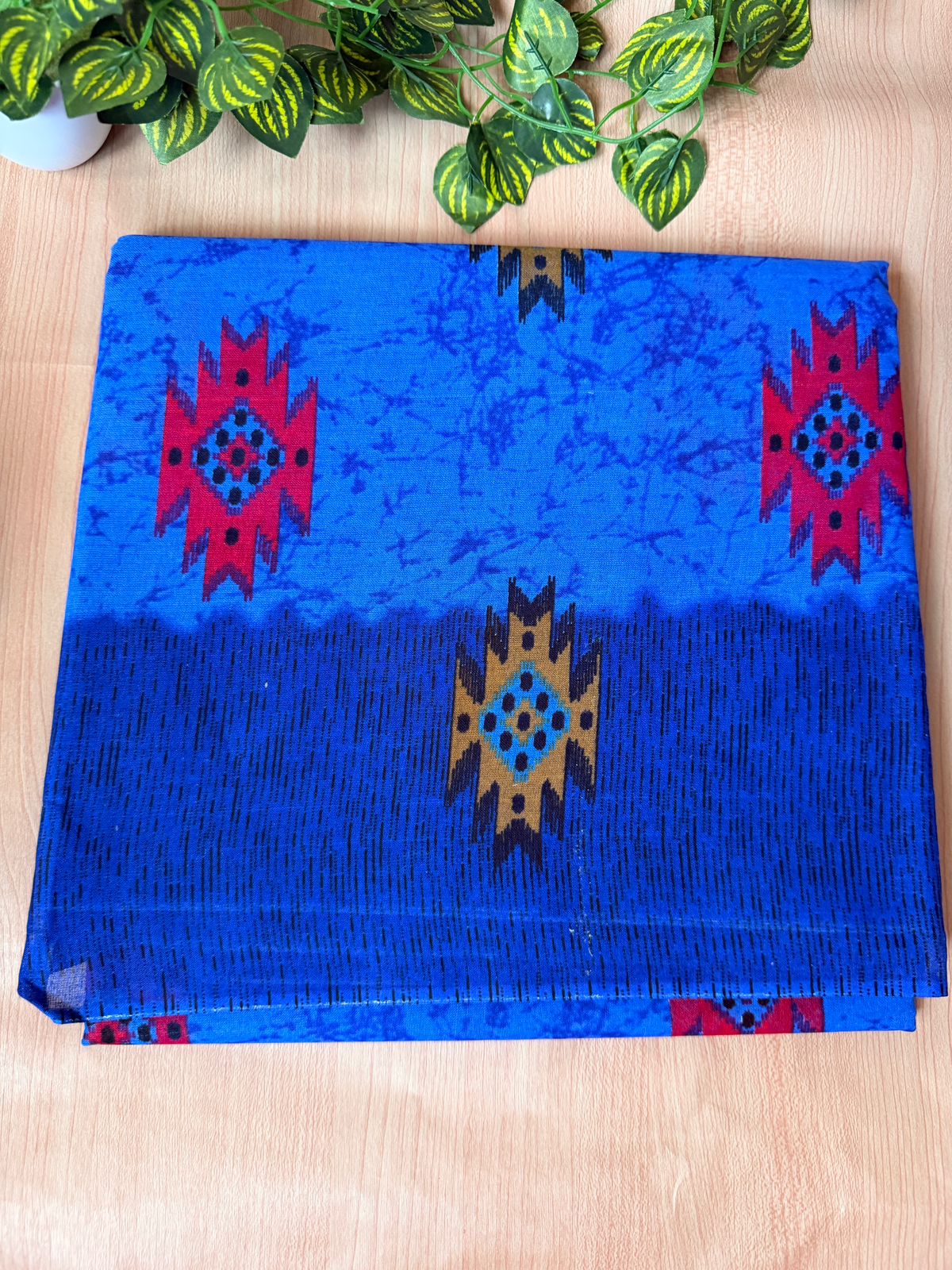 Royal Indigo Pure Cotton Saree